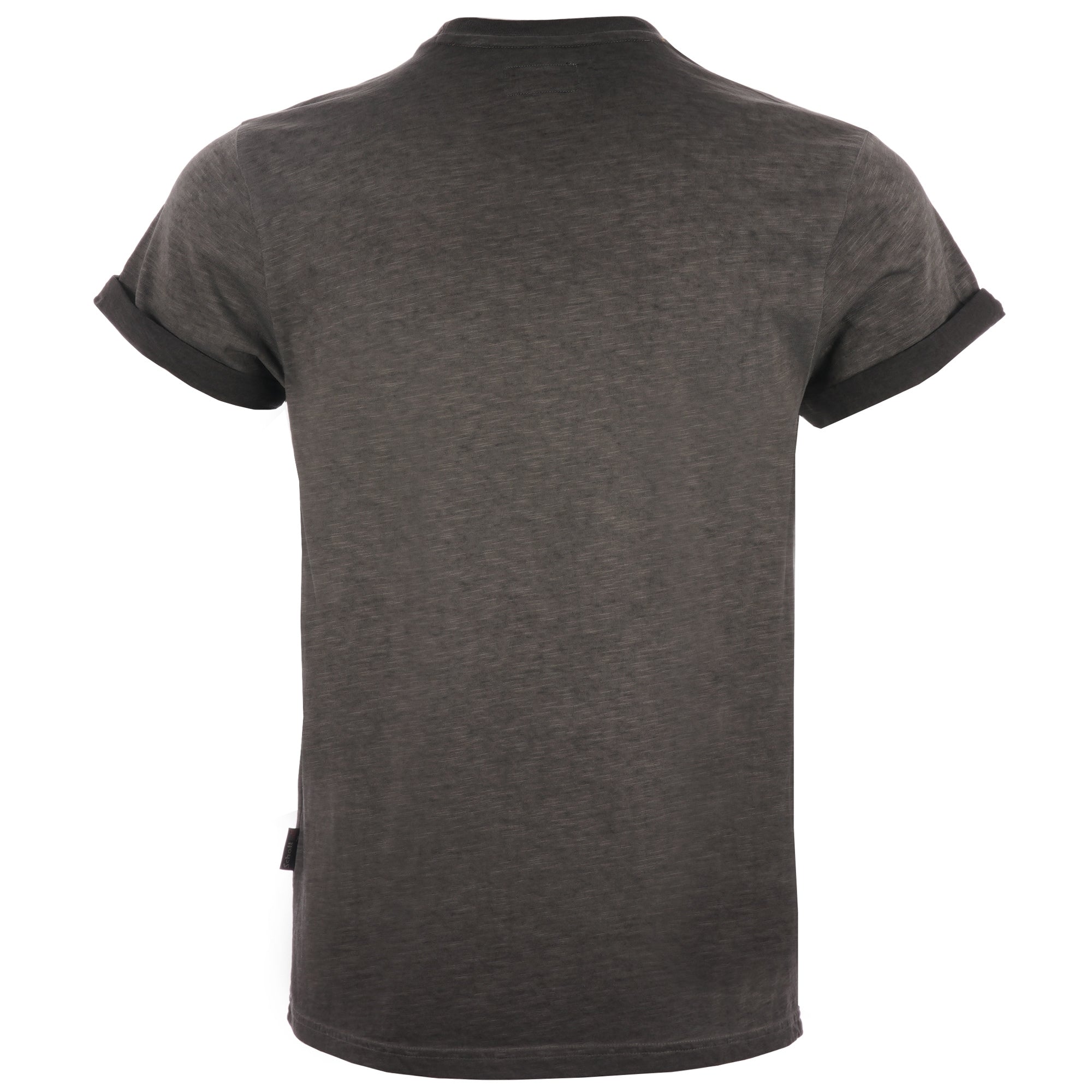 Schott NYC Spirit Biker T-Shirt - Charcoal