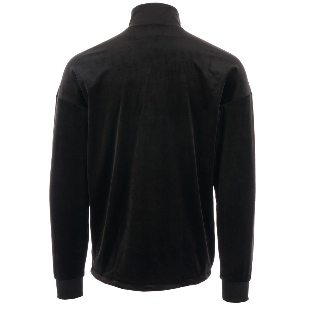 Reebok Vector Velour Half Zip Sweatshirt - Black
