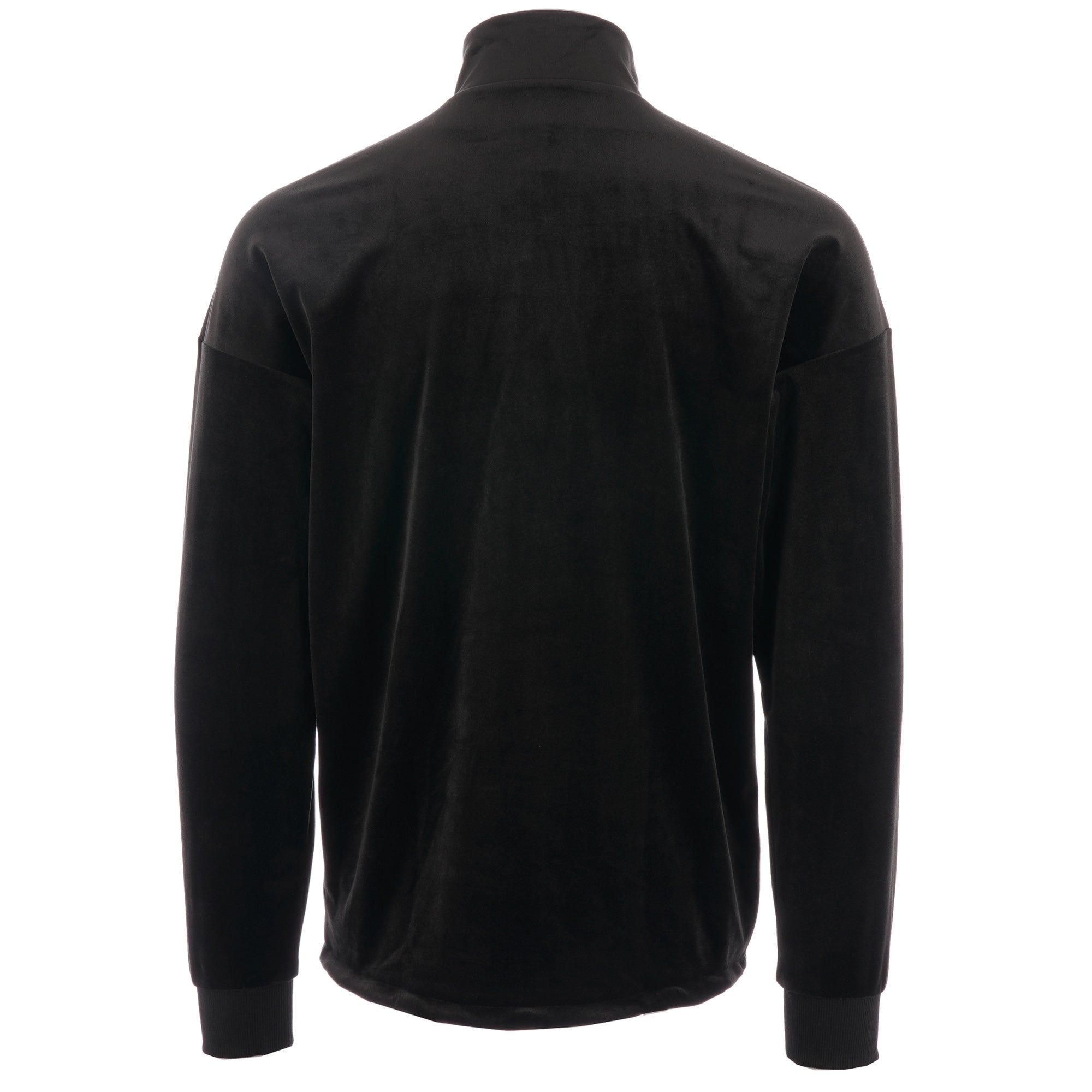 Reebok Vector Velour Half Zip Sweatshirt - Black