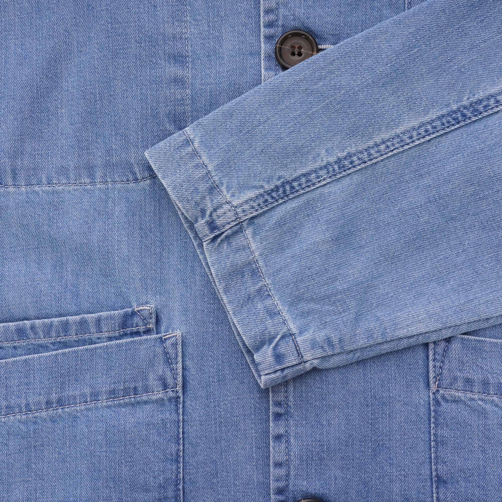 Universal Works Summer Denim Bakers Jacket - Indigo