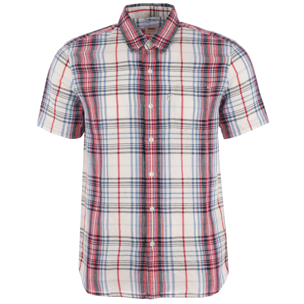 Levi's® Short Sleeve Sunset Shirt - Maydole Marshmallow