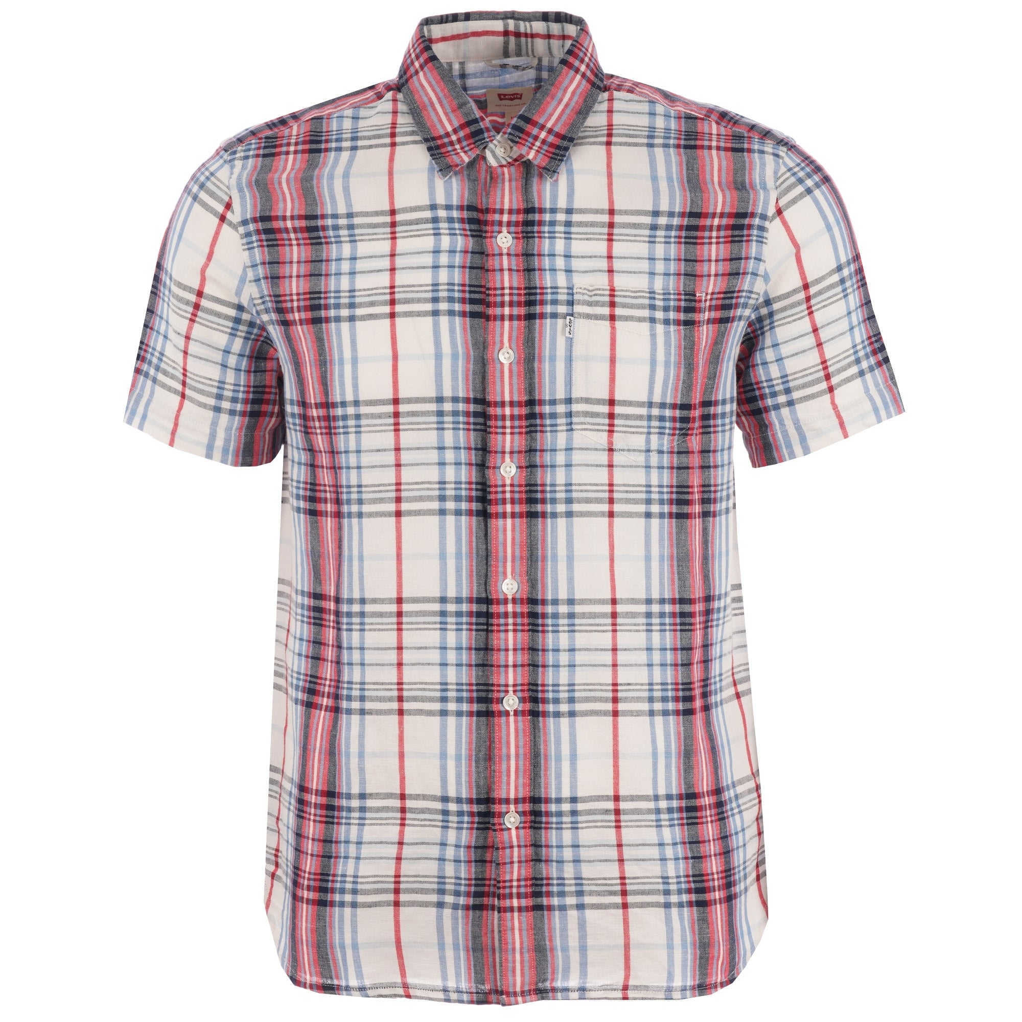 Levi's® Short Sleeve Sunset Shirt - Maydole Marshmallow