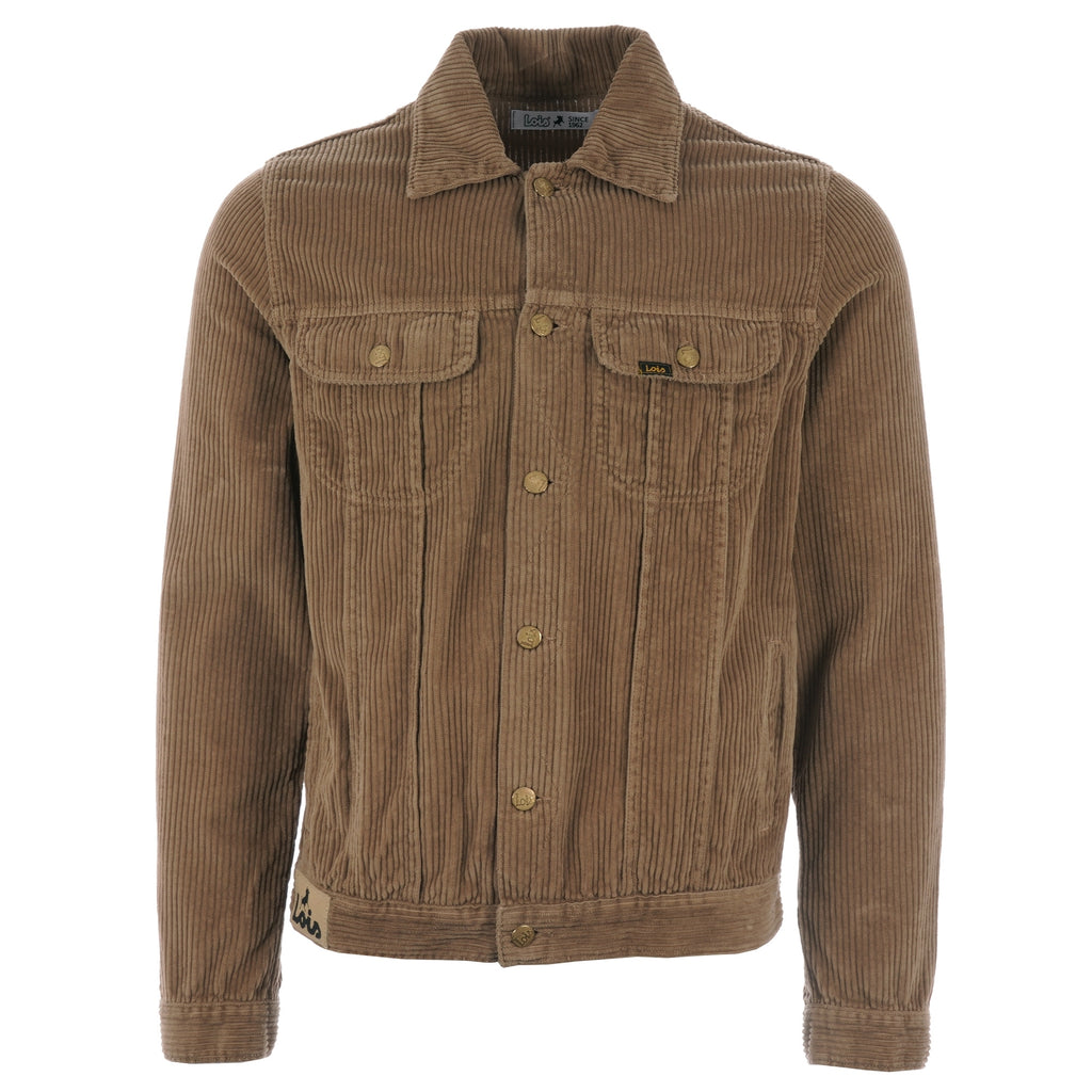Lois Jeans Tejana Jumbo Cord Jacket - Dark Sand