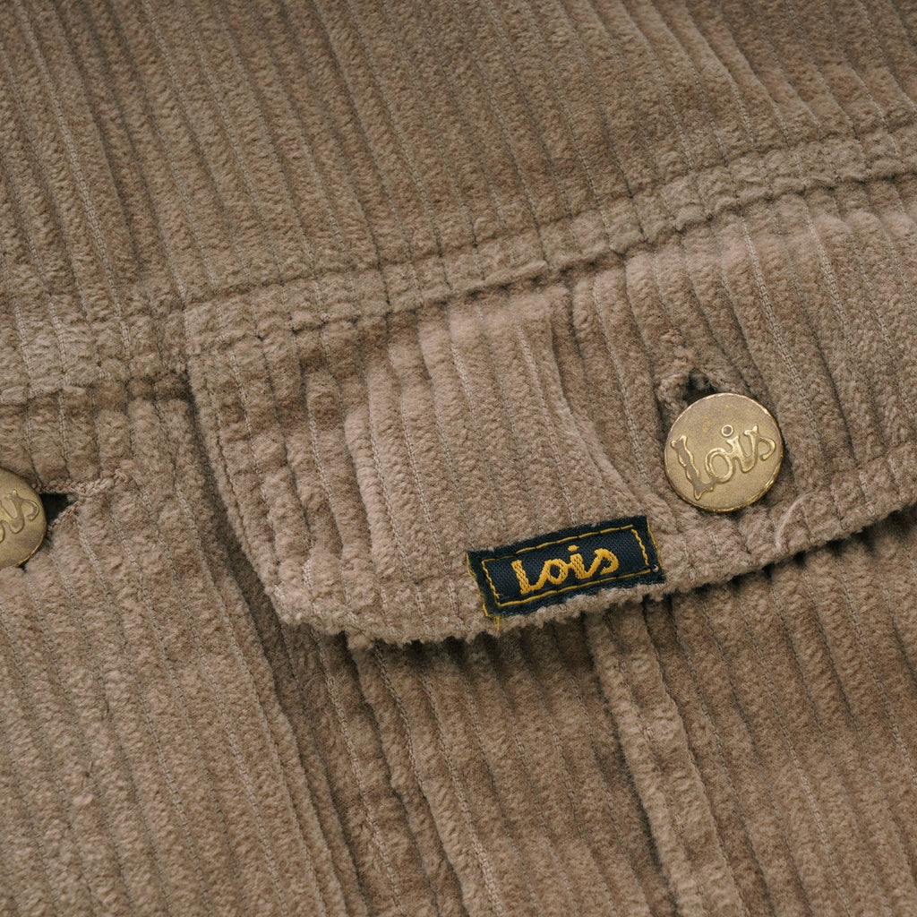 Lois Jeans Tejana Jumbo Cord Jacket - Dark Sand