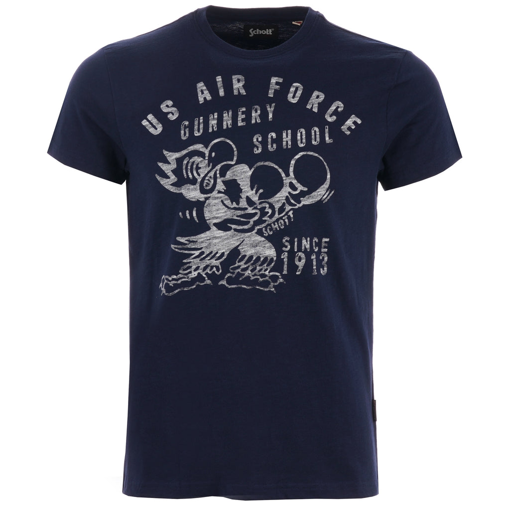 Schott NYC US Air Force T-Shirt - Navy