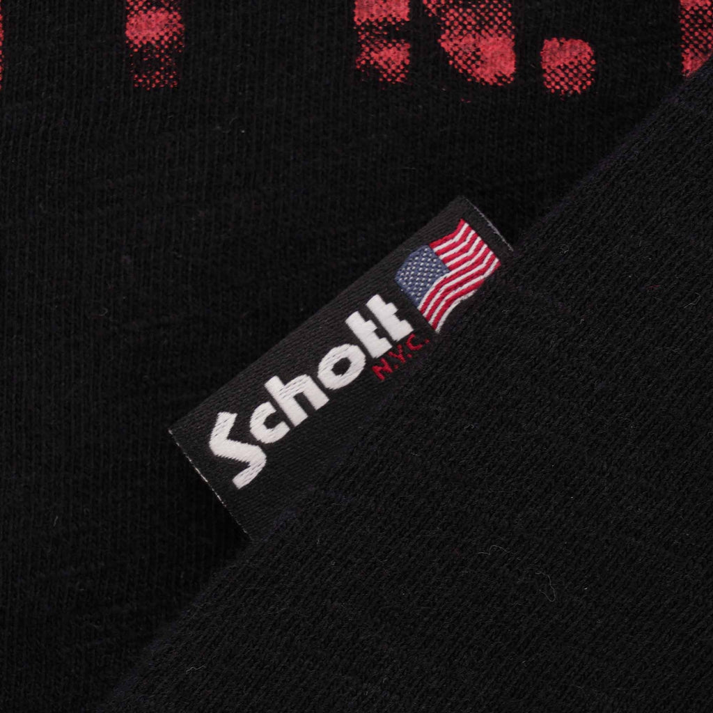 Schott NYC Original Drawing T-Shirt - Black