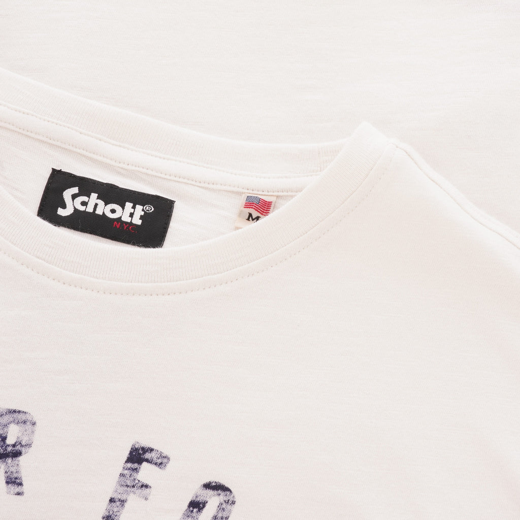 Schott NYC US Air Force T-Shirt - White