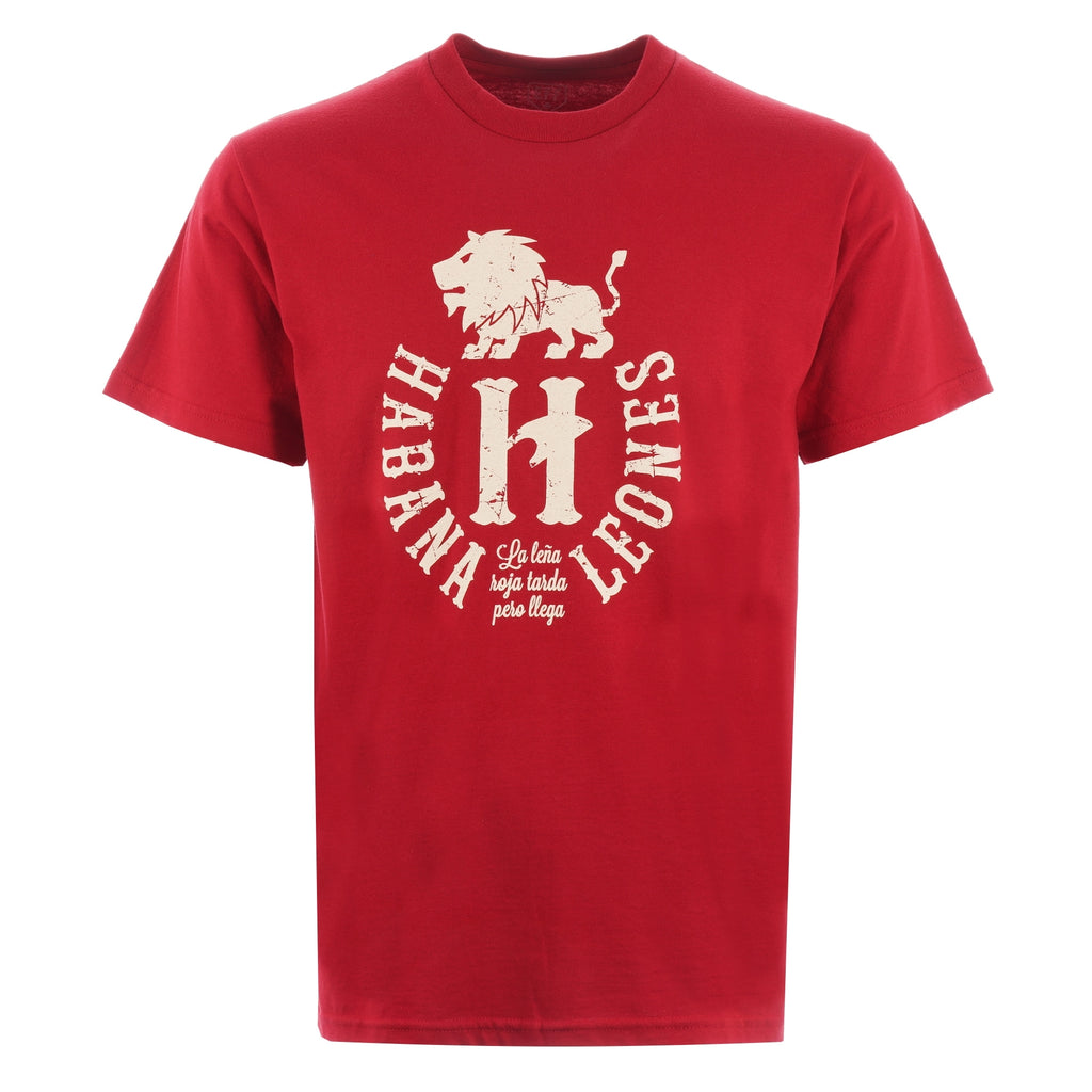 Ebbets Field Flannels Habana Leones 1949 T-Shirt - Red