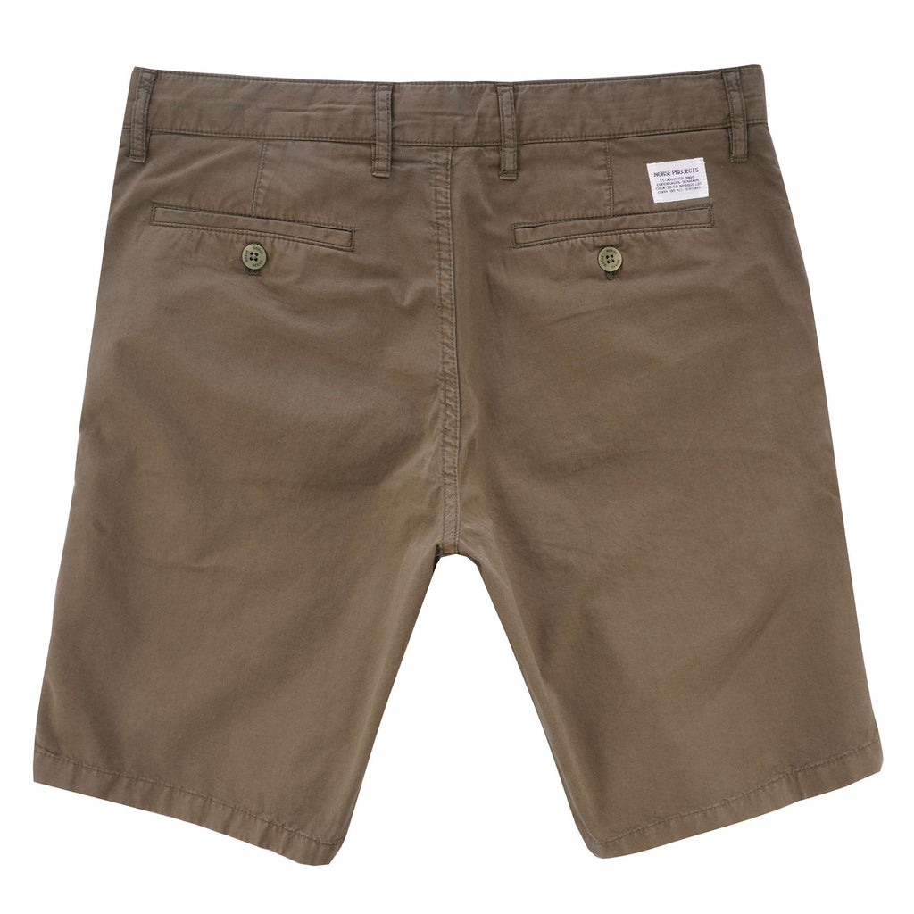 Norse Projects Aros Light Twill Shorts - Ivy Green