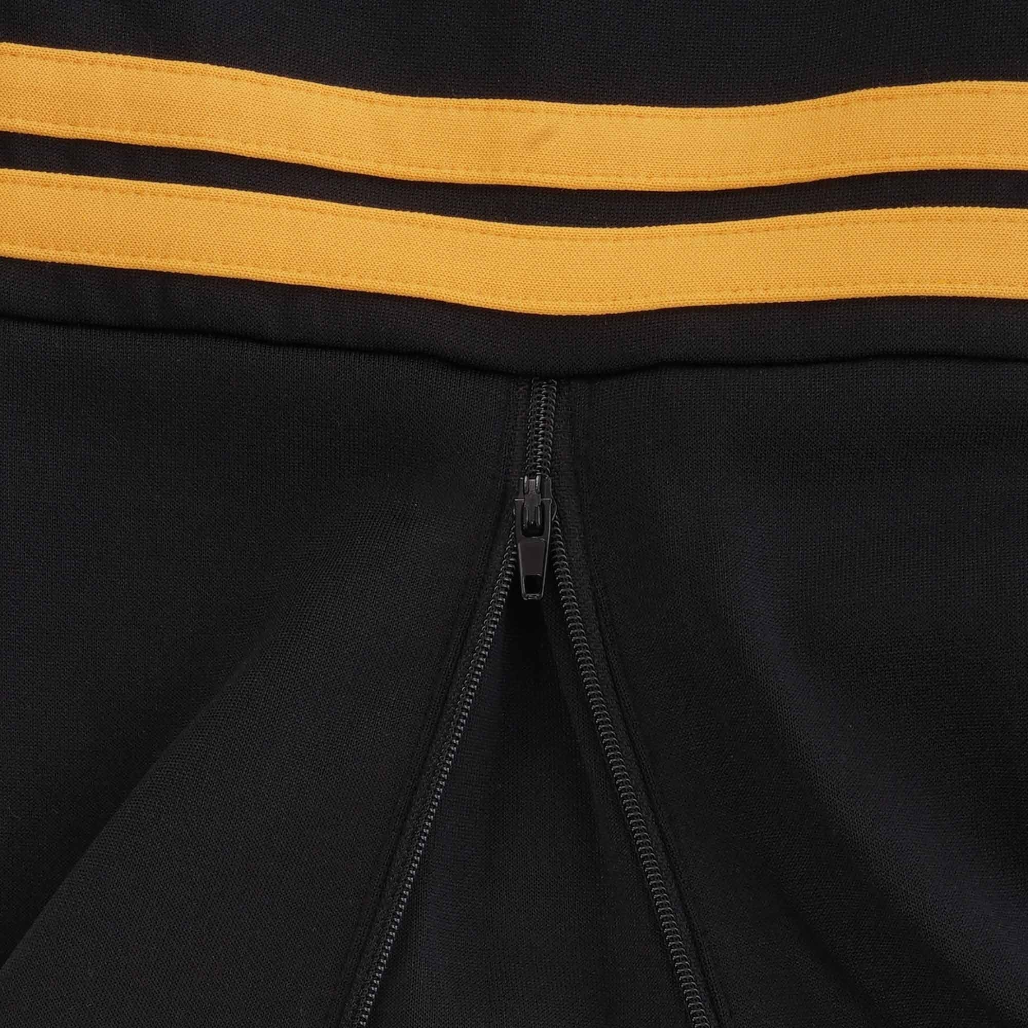 Sergio Tacchini Orion Track Pants - Black & Mustard