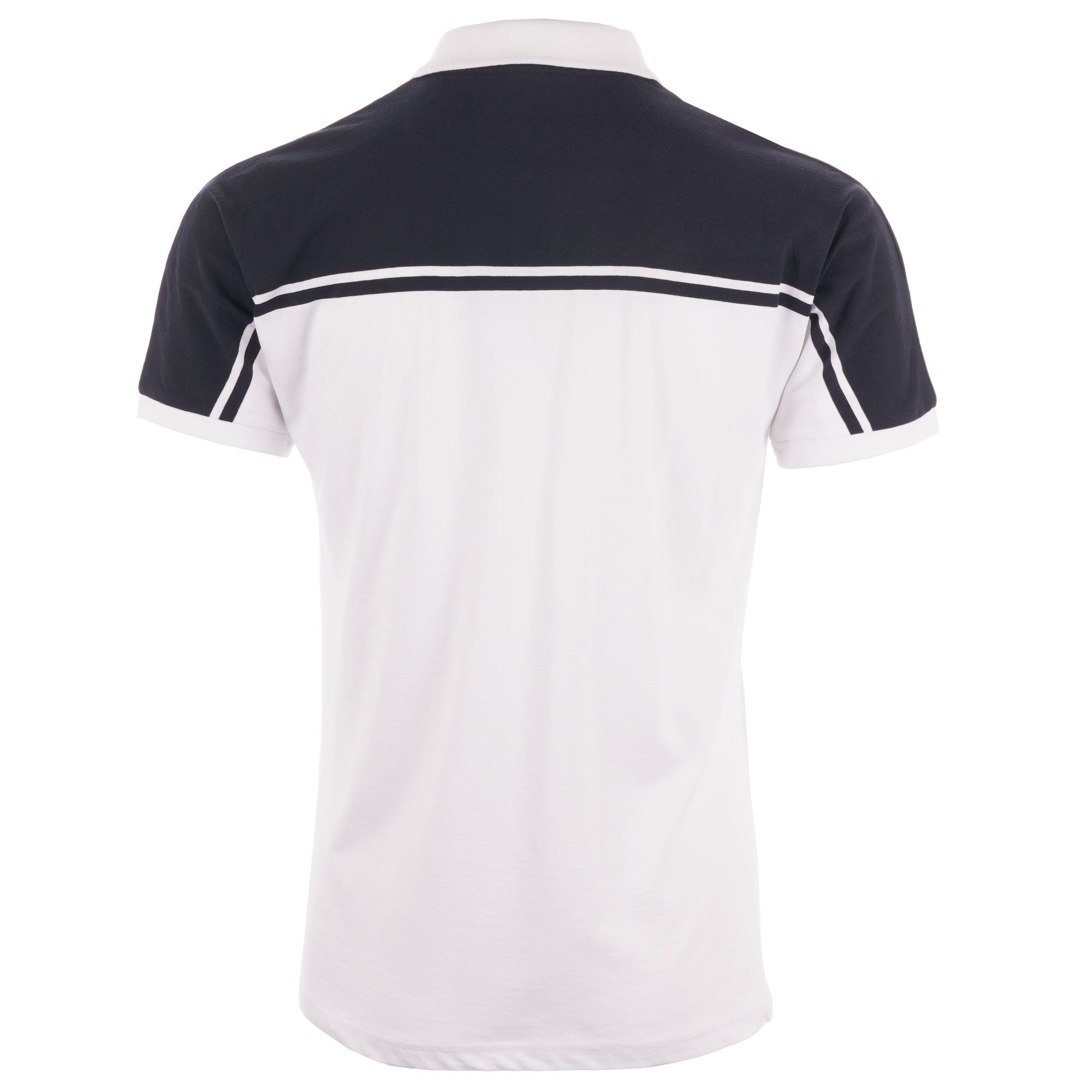 Sergio Tacchini New Young Line Polo Shirt - White & Navy