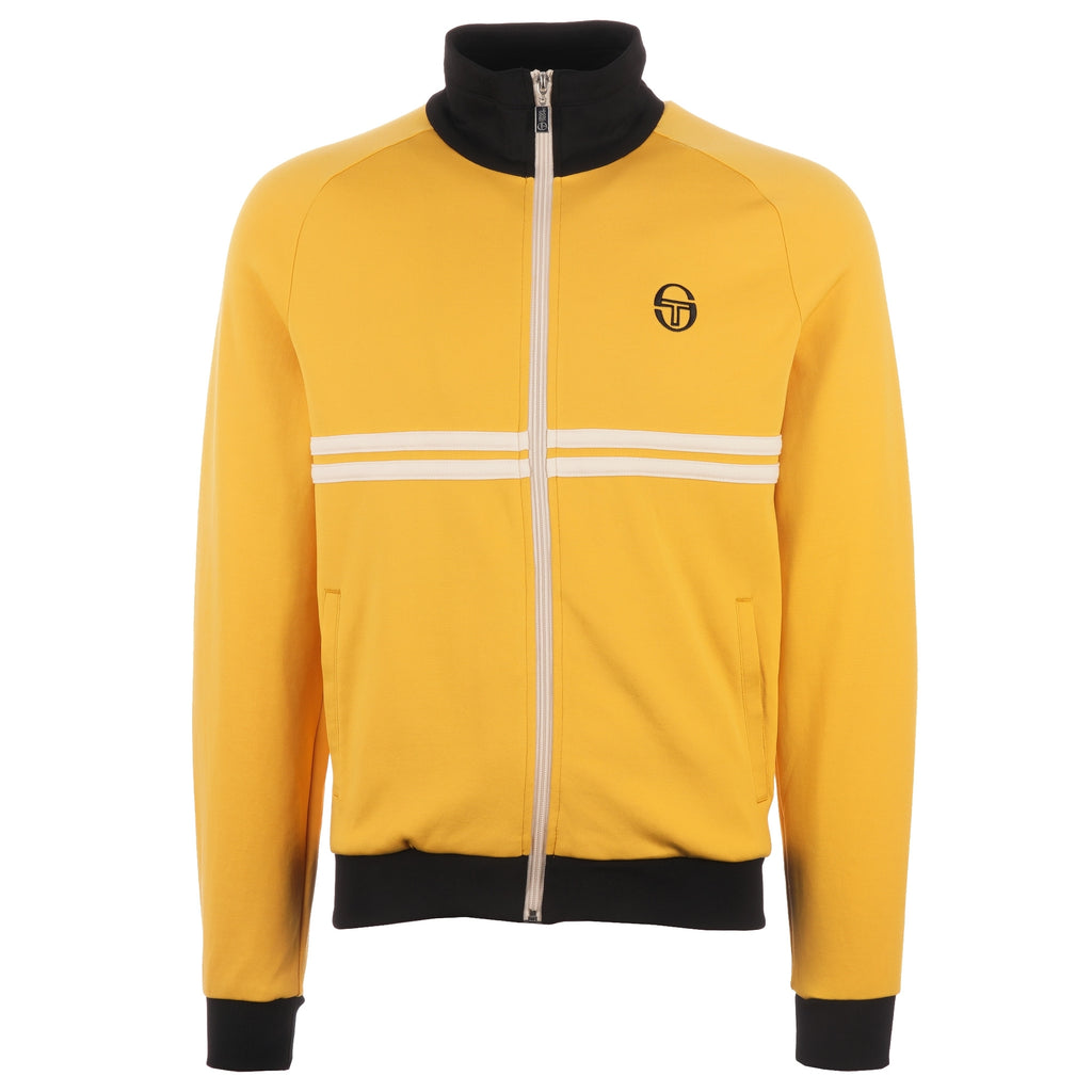 Sergio Tacchini Dallas Track Top - Mustard & Black