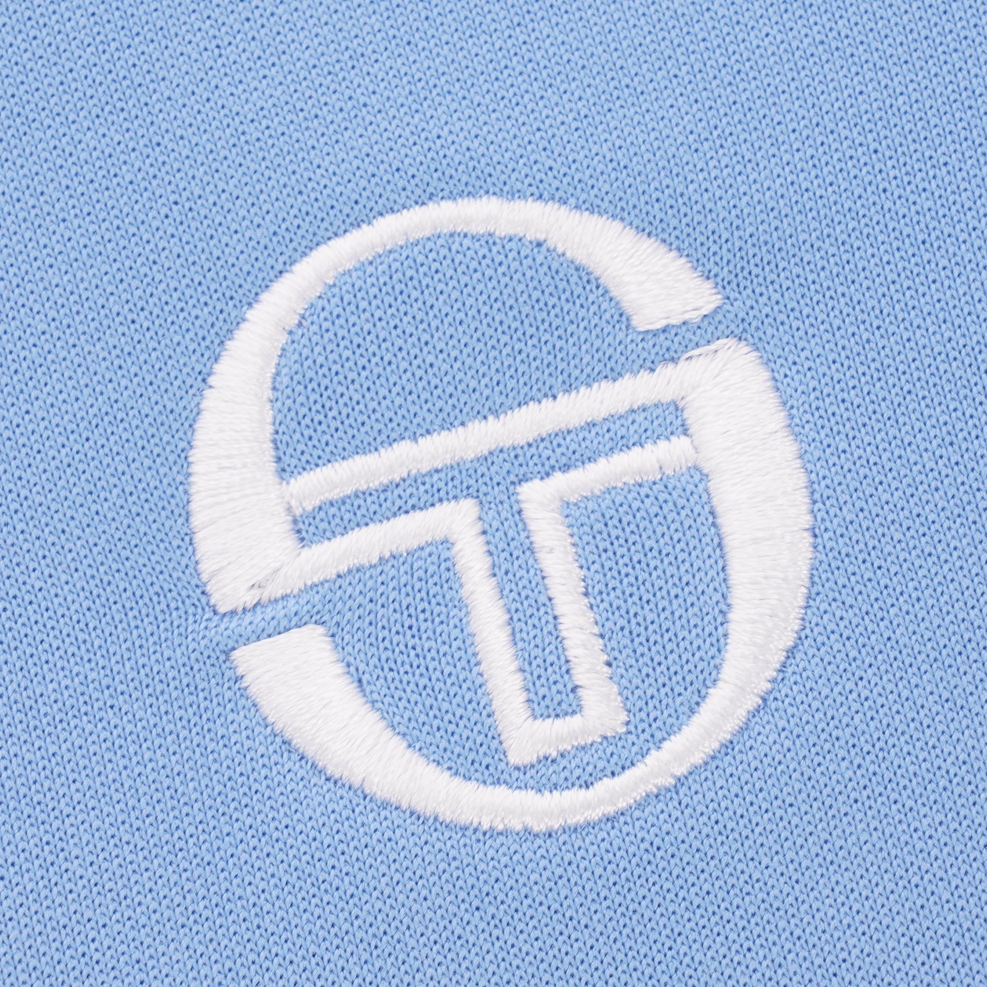 Sergio Tacchini Dallas Track Top - Sky Blue & White