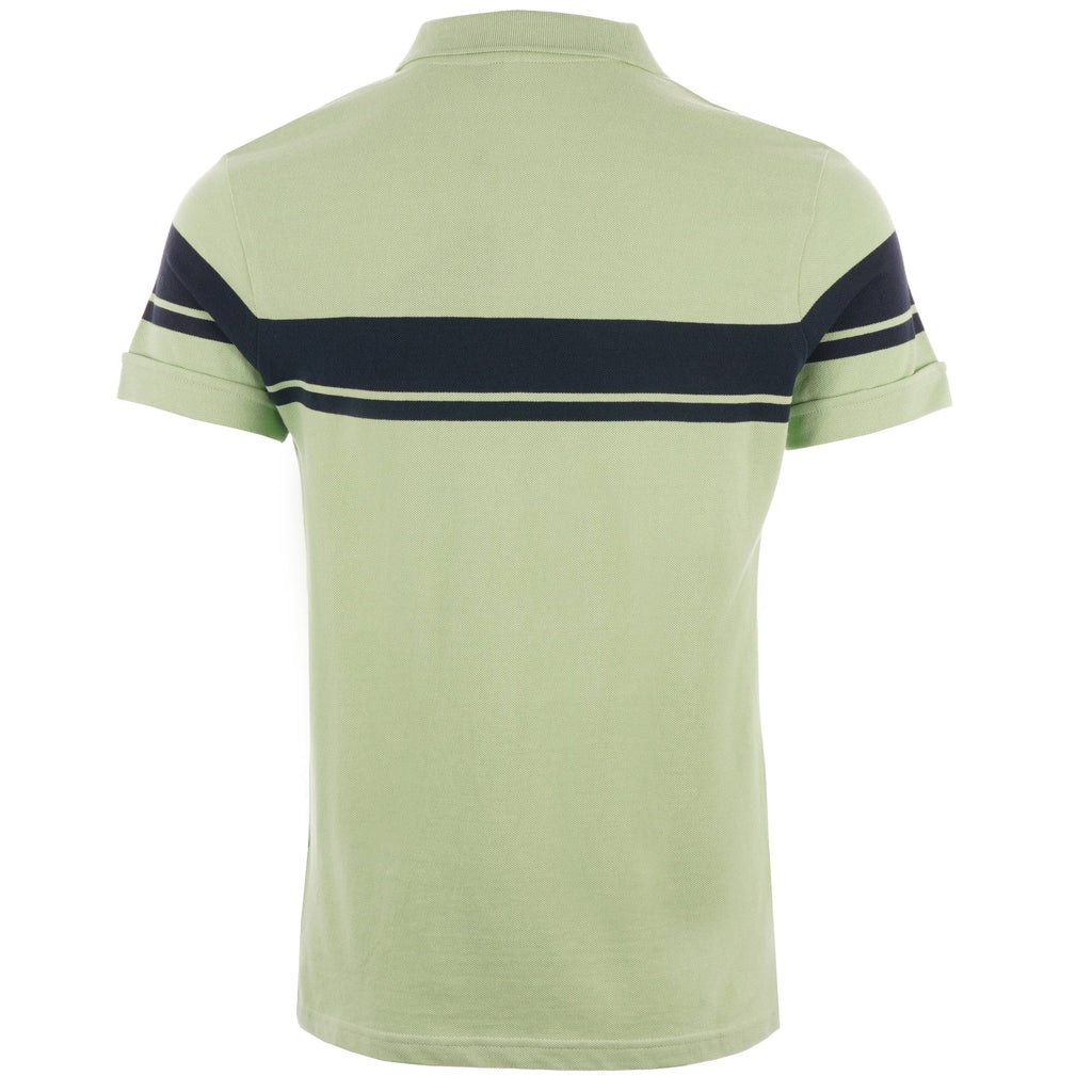 Sergio Tacchini Young Line Polo Shirt - Quiet Green & Navy