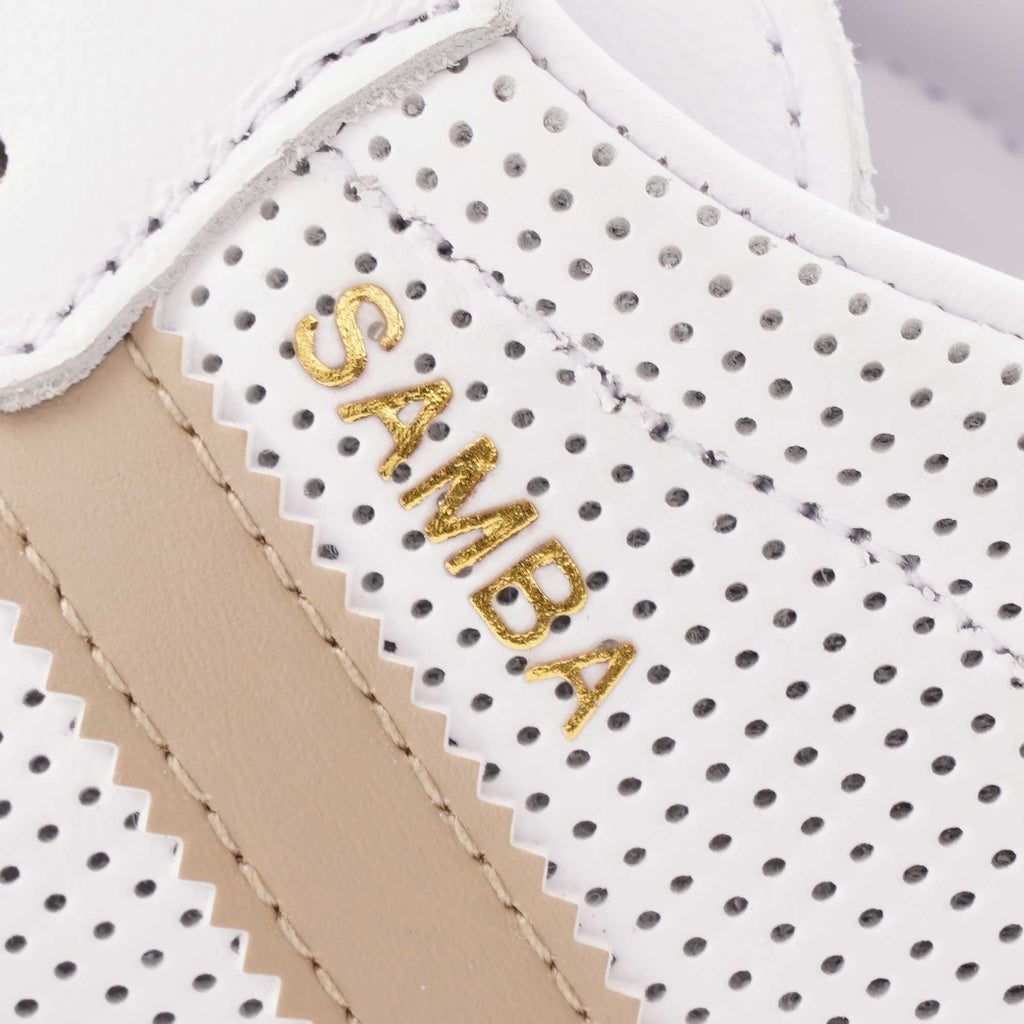 Adidas Originals Samba OG - Cloud White, Red Gold & Grey One