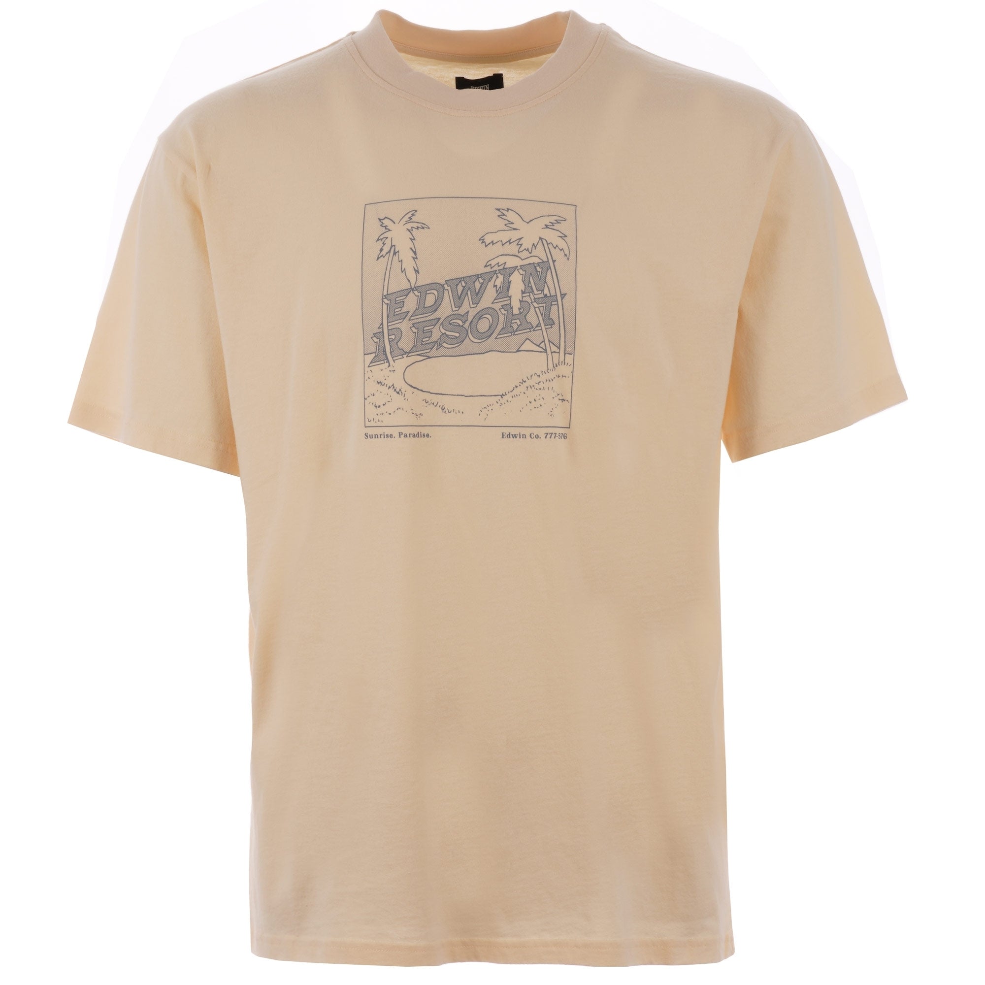 Edwin Resort T-Shirt - Vanilla