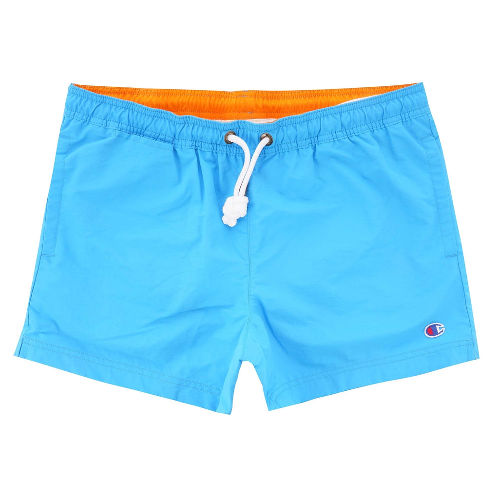 Champion Contrast Seam Detail Swim Shorts - Blue