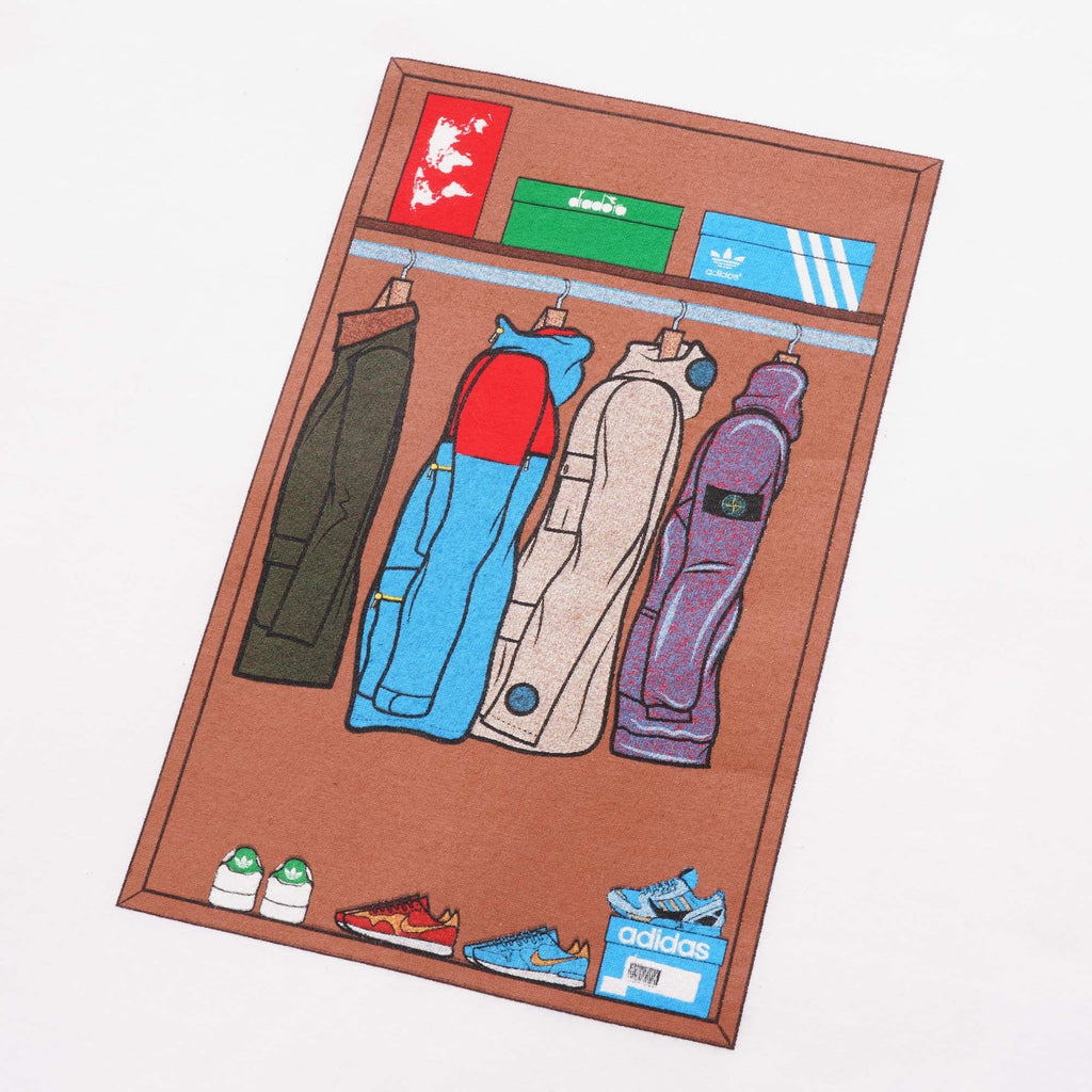 80's Casuals Wardrobe T-Shirt - White