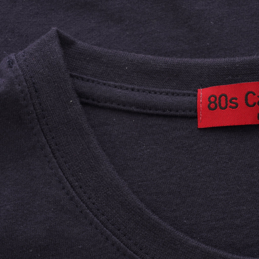 80's Casuals Wardrobe T-Shirt - Navy