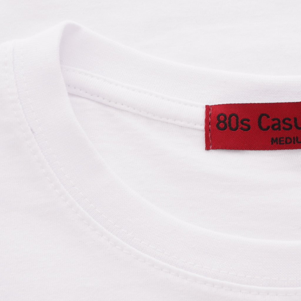 80's Casuals Richard Ashcroft Stan Smith T-Shirt - White