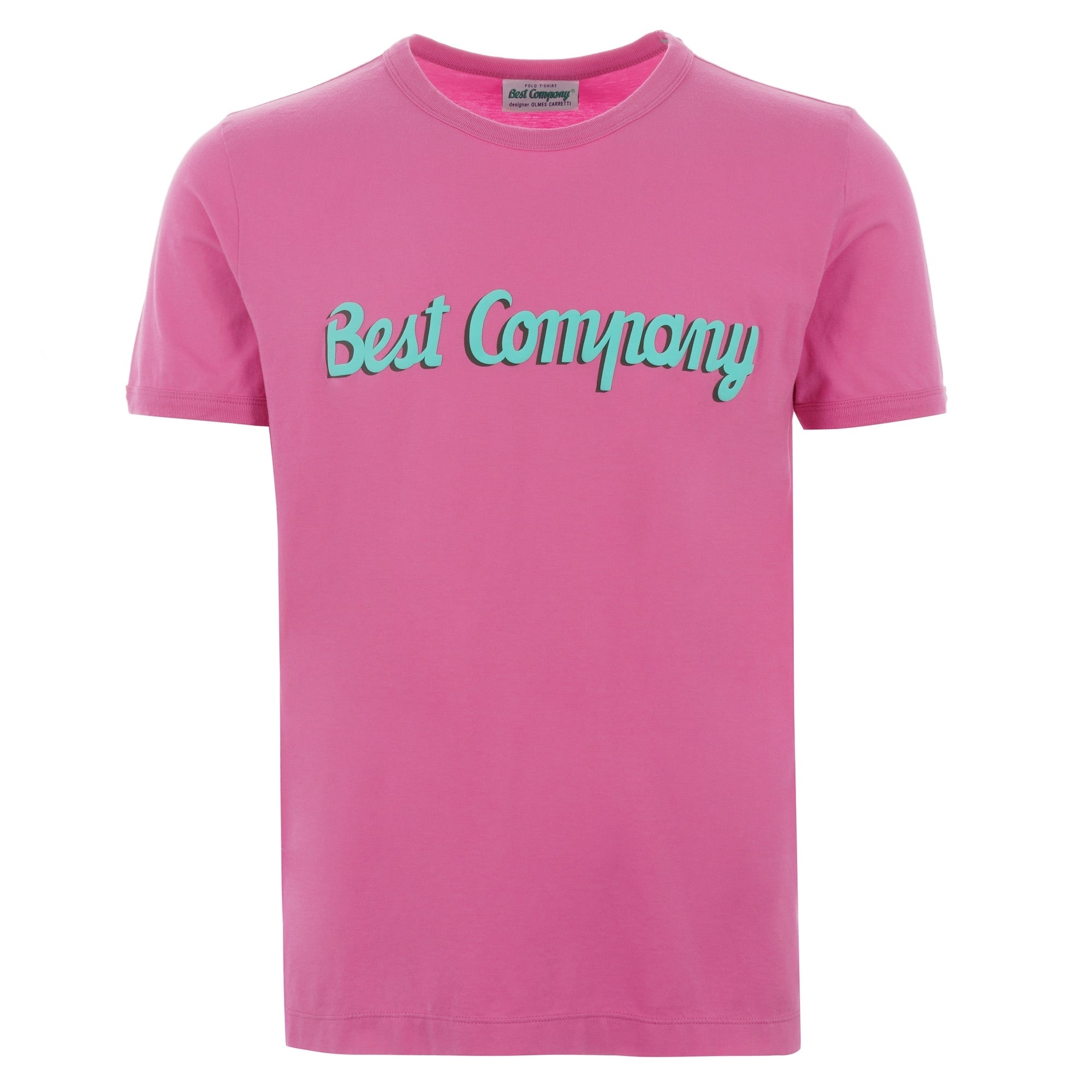 Best Company Logo T-Shirt - Pink