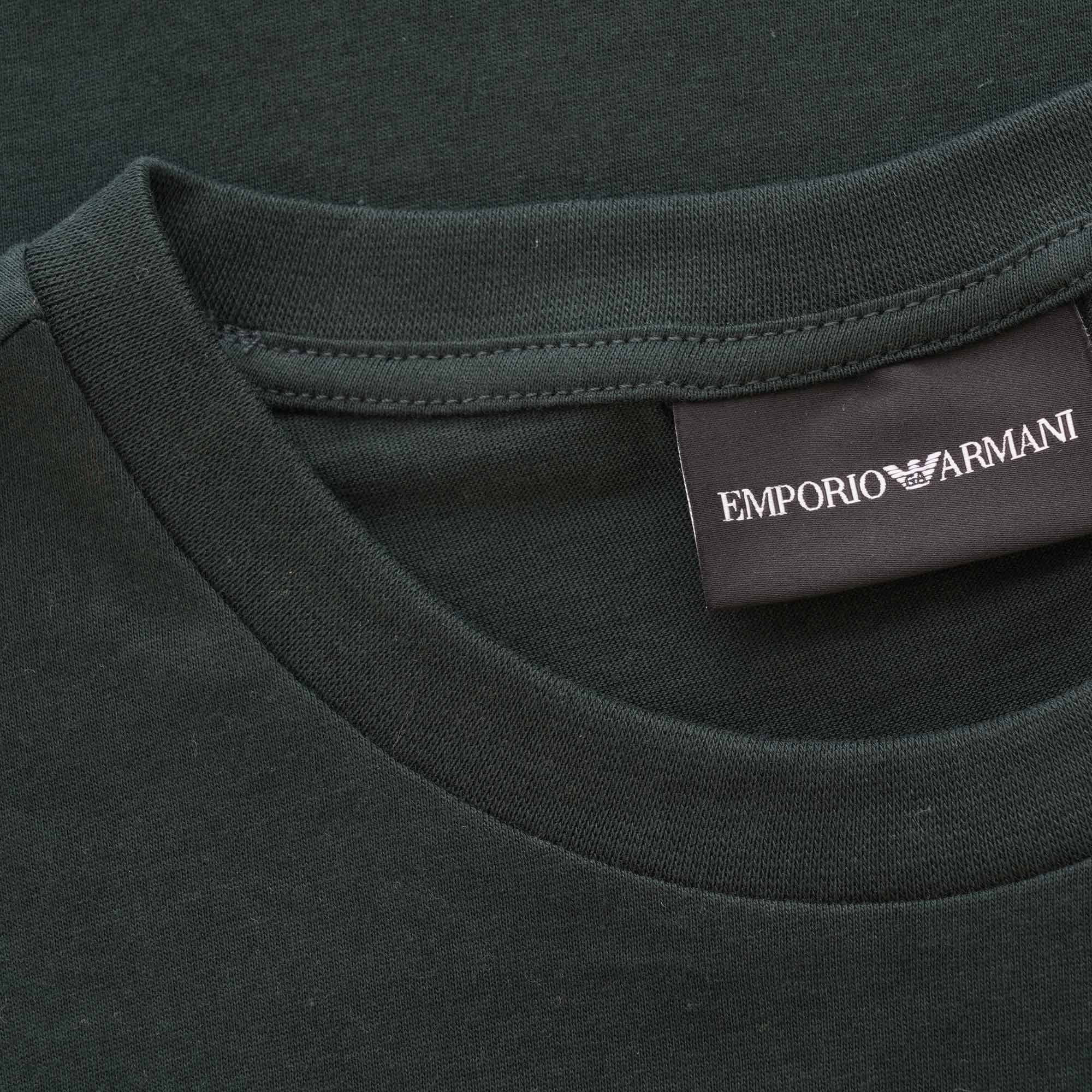 Emporio Armani Logo T-Shirt - Verde