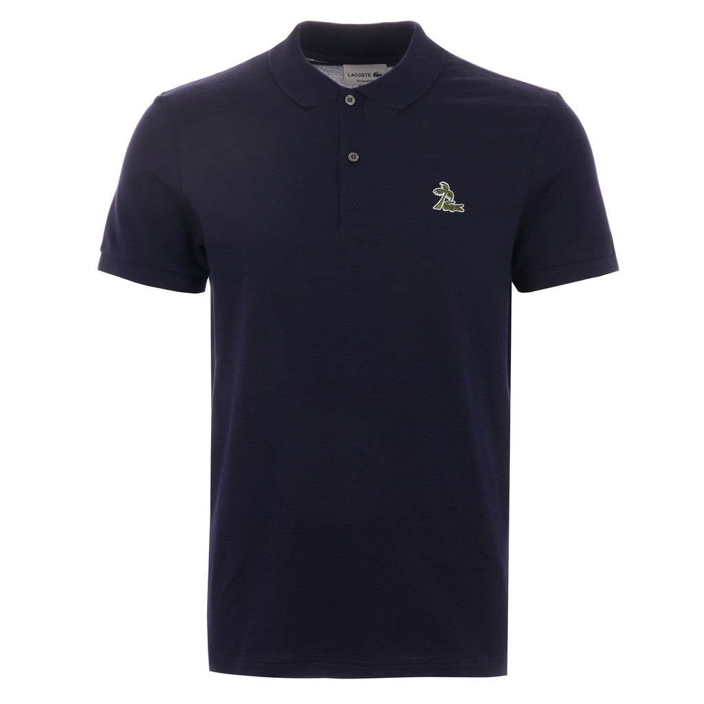 Lacoste Cotton Petit Piqu  Polo Shirt - Navy