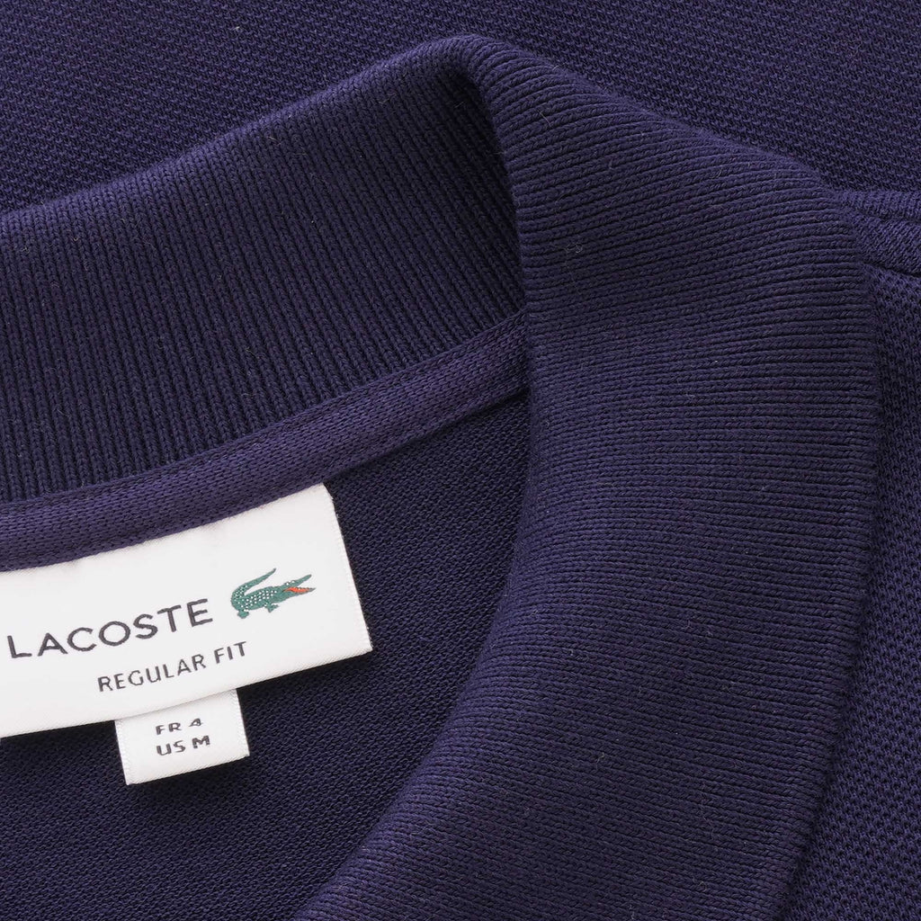 Lacoste Cotton Petit Piqu  Polo Shirt - Navy