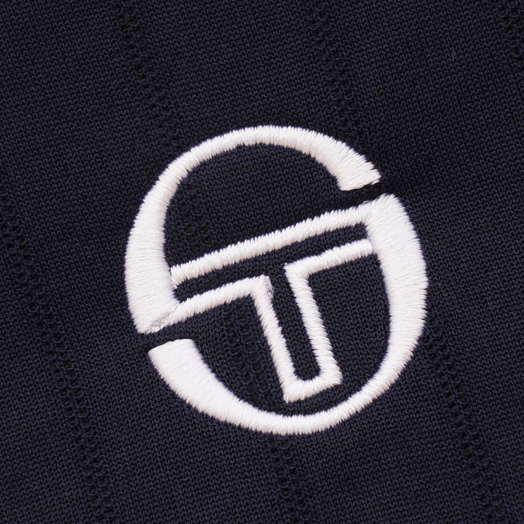 Sergio Tacchini Star Track Top - Navy & Vintage Red