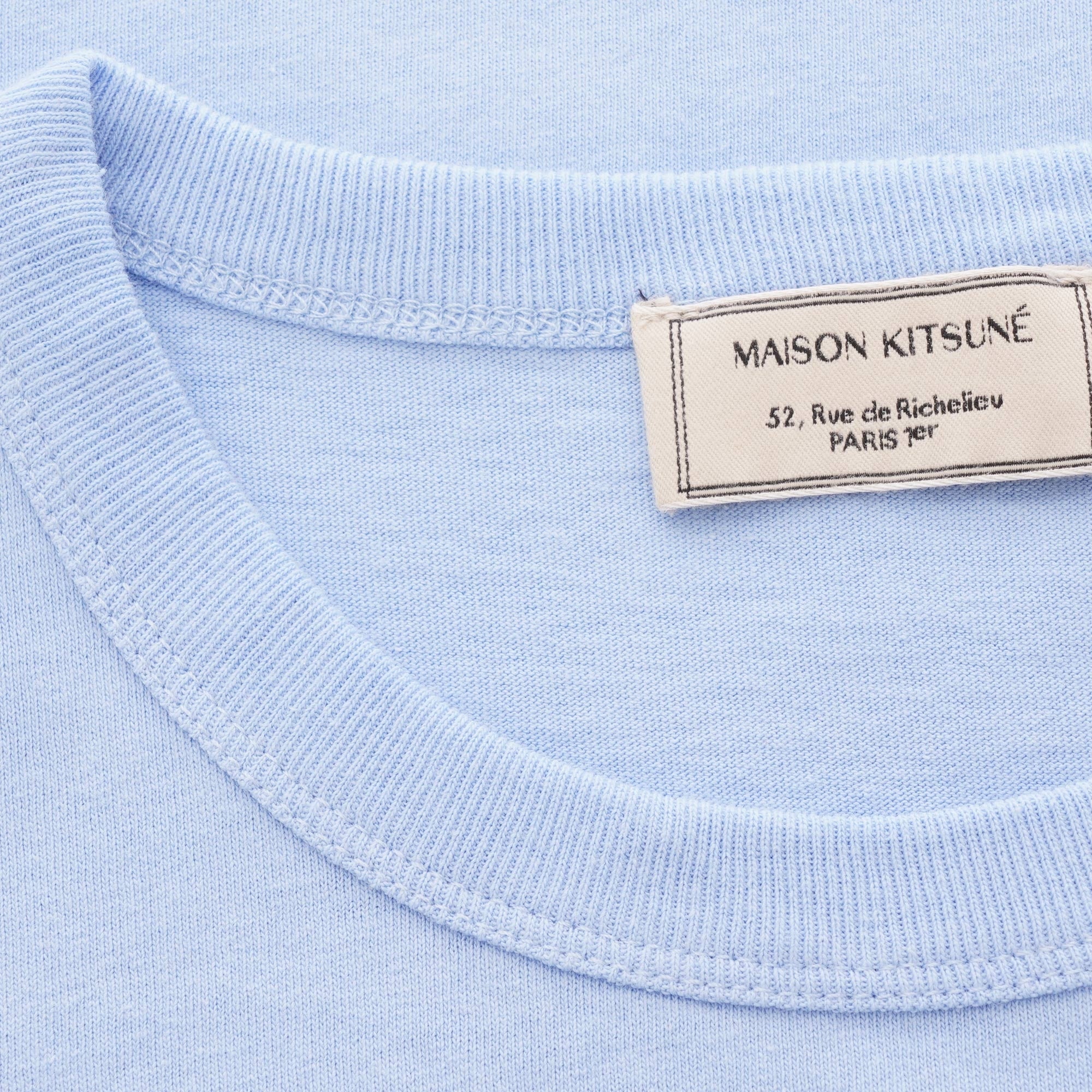 Maison Kitsune Palais Royal T-Shirt - Light Blue