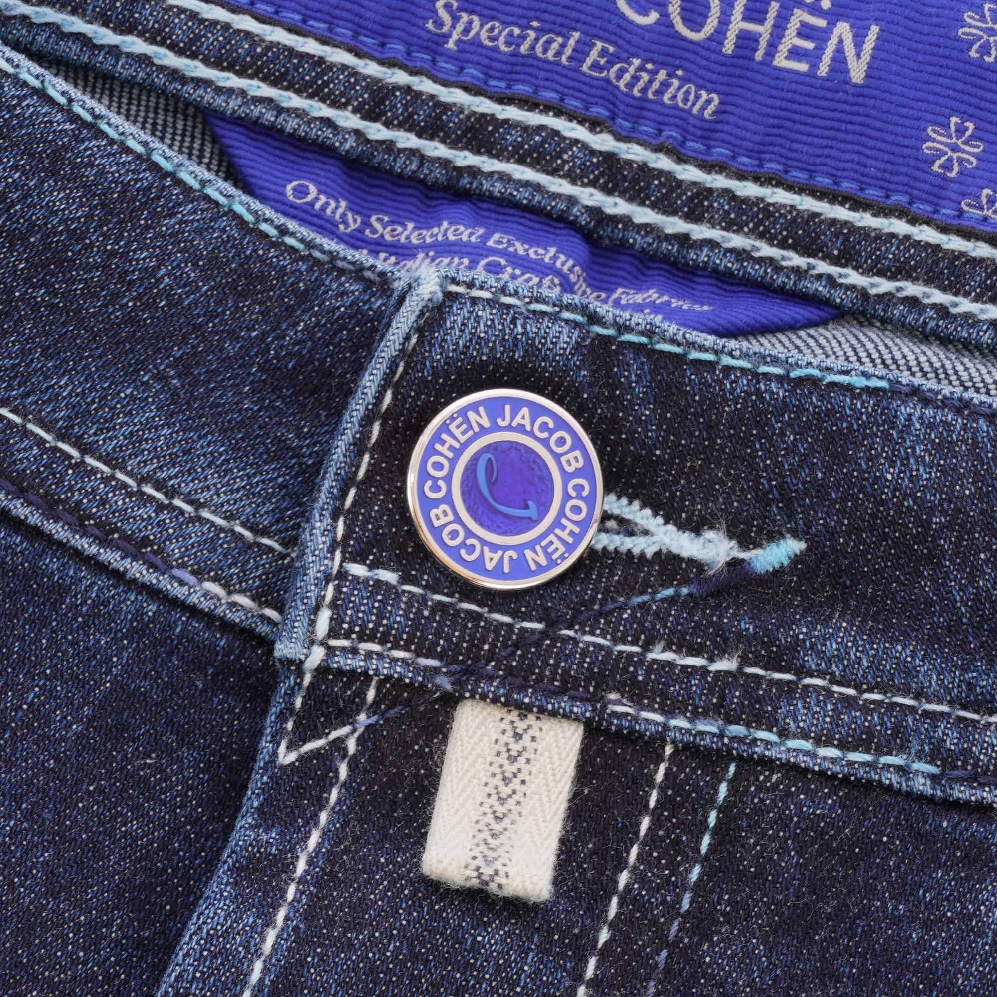 Jacob Cohen Special Edition J688 Rainbow Comfort Jeans - Indigo