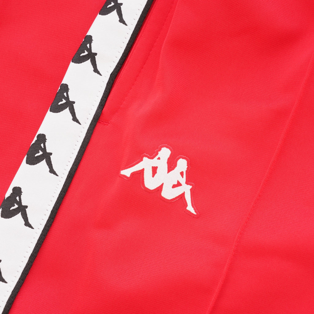 Kappa 222 Banda Astoria Slim  Track Pant - Red & Black