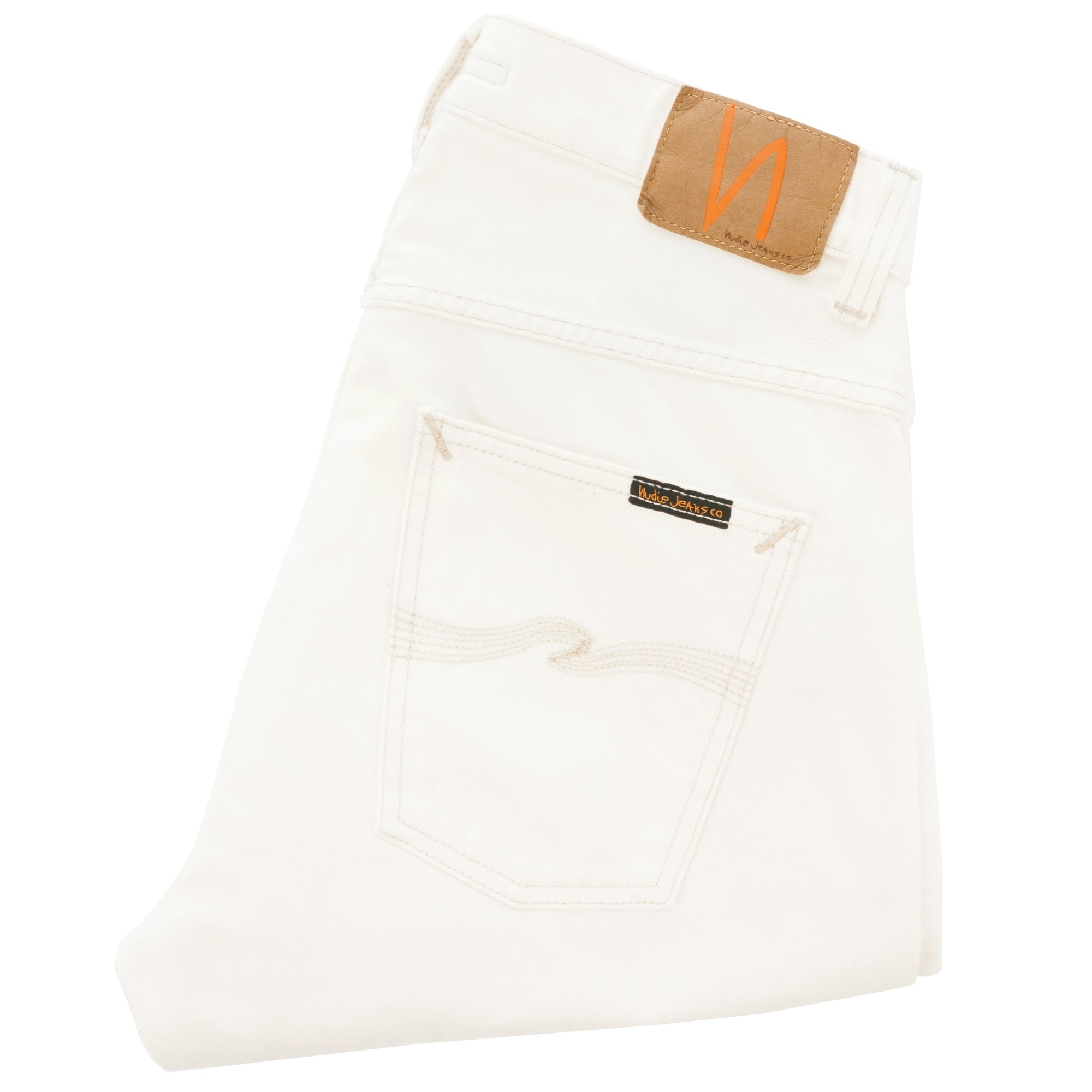 Nudie Jeans Sleepy Sixten Jeans - Ecru