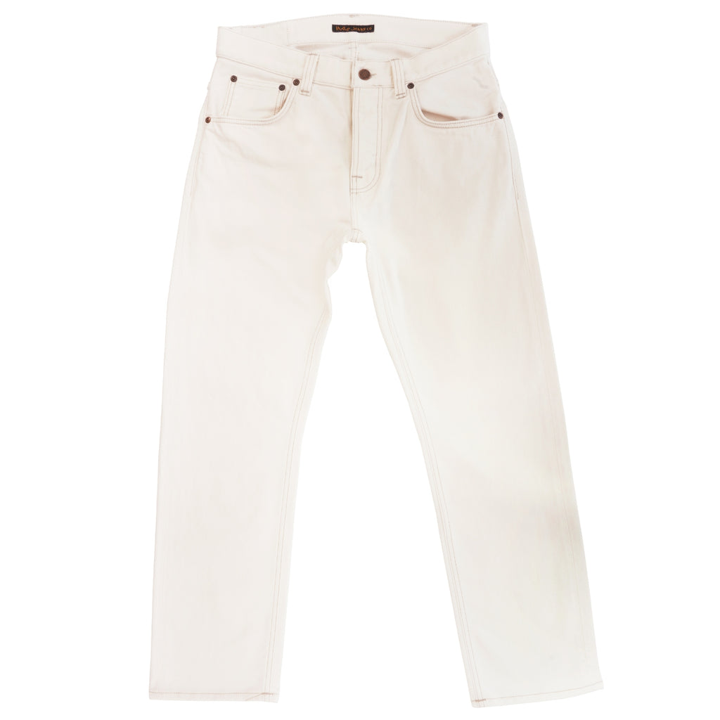 Nudie Jeans Sleepy Sixten Jeans - Ecru