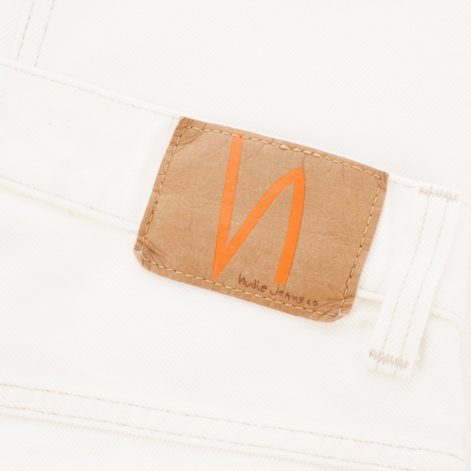 Nudie Jeans Sleepy Sixten Jeans - Ecru