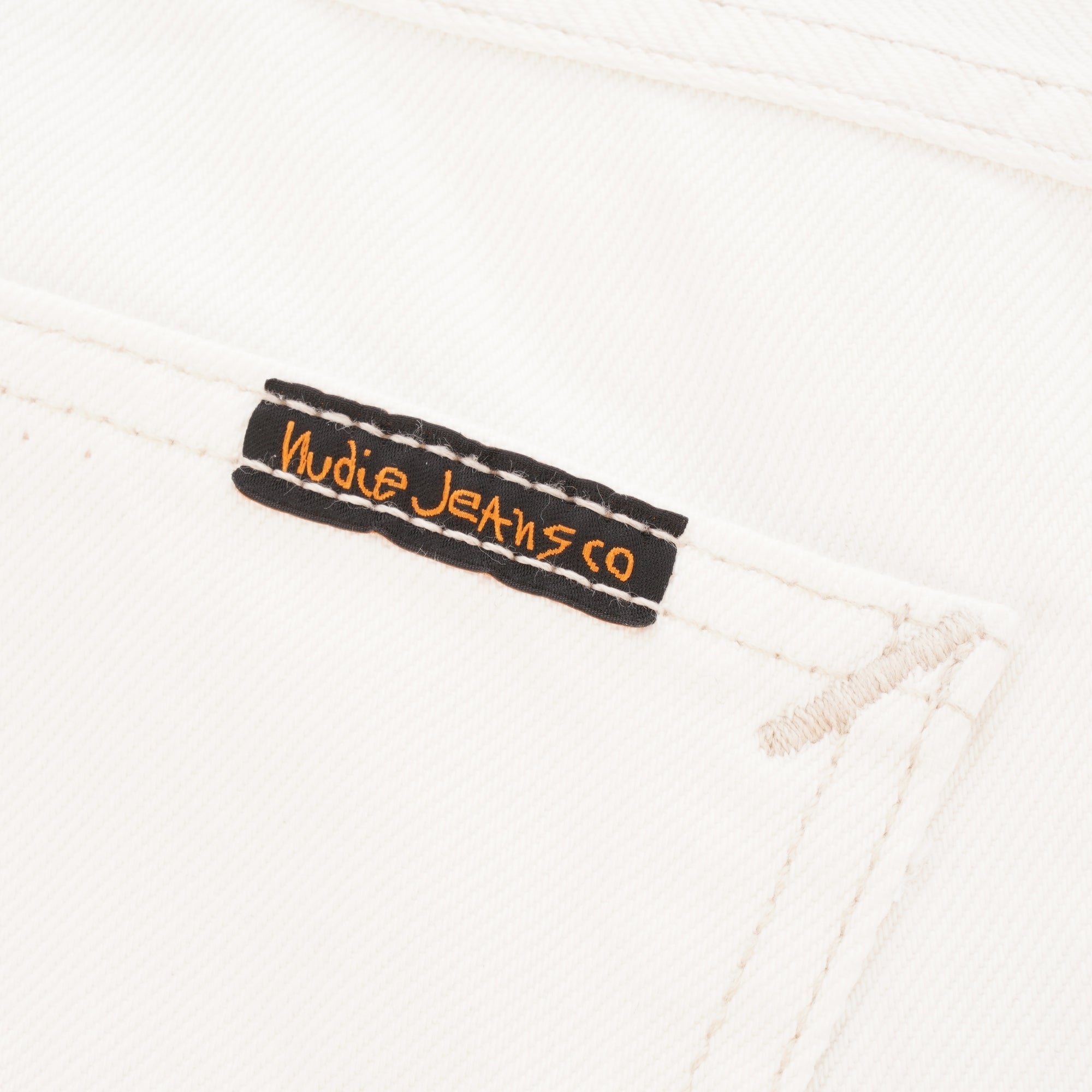 Nudie Jeans Sleepy Sixten Jeans - Ecru