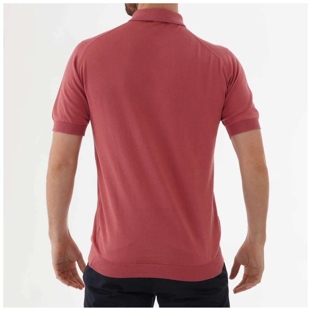 stuartslondon Adrian Polo Shirt - Azalea Pink
