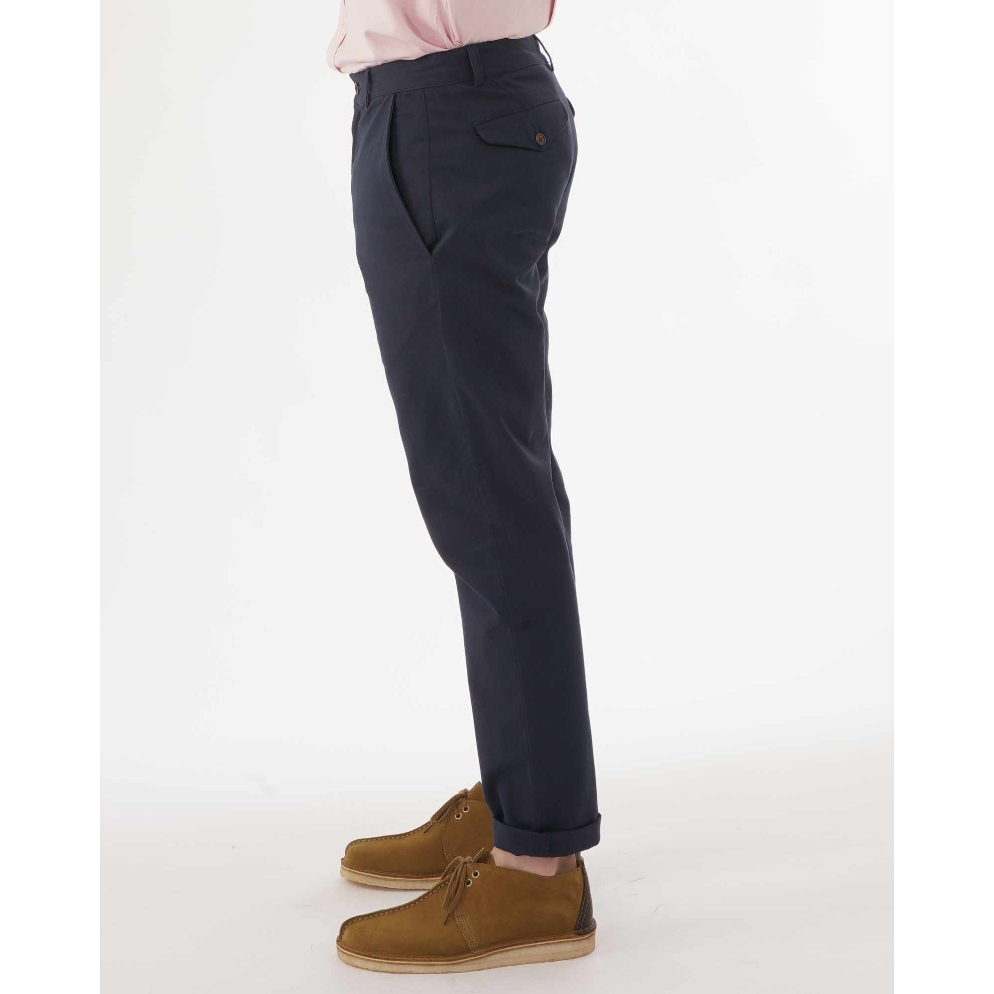 Universal Works Aston Pant - Navy Twill