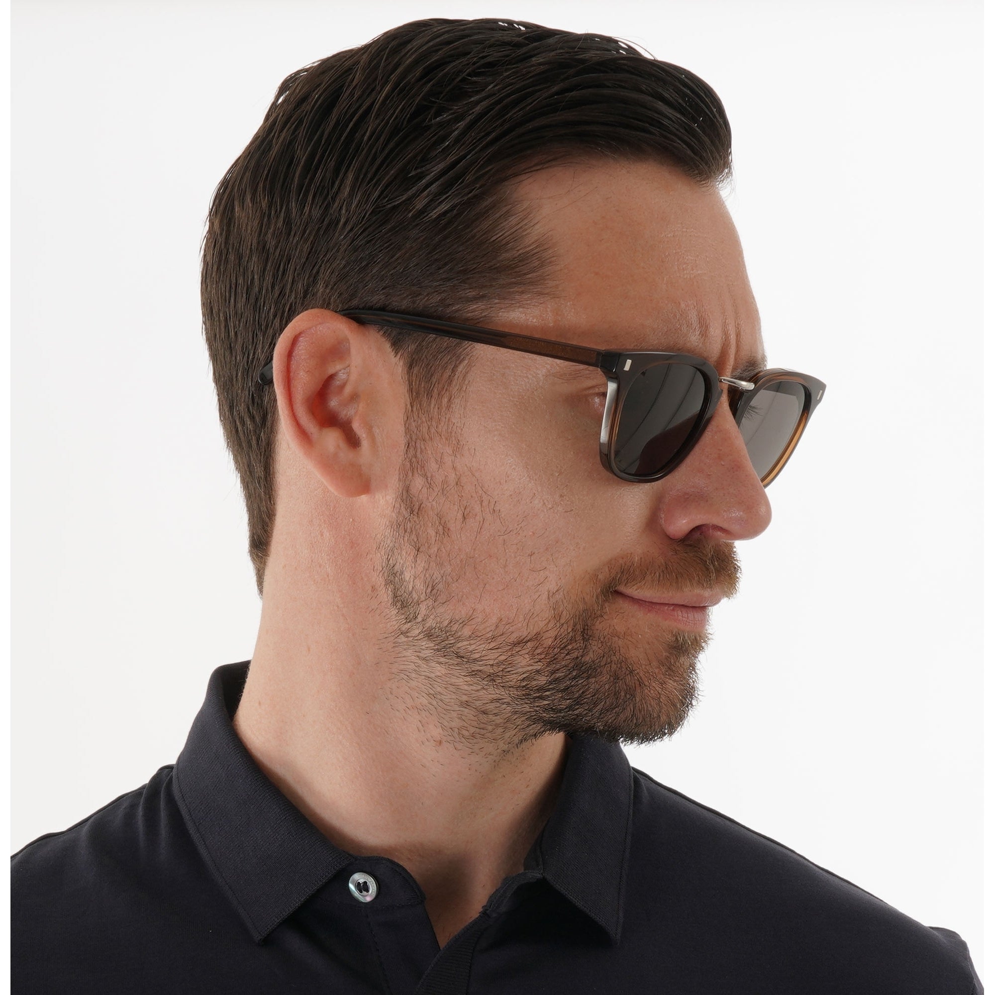 Monokel Eyewear Ando Cola Solid Grey Lens