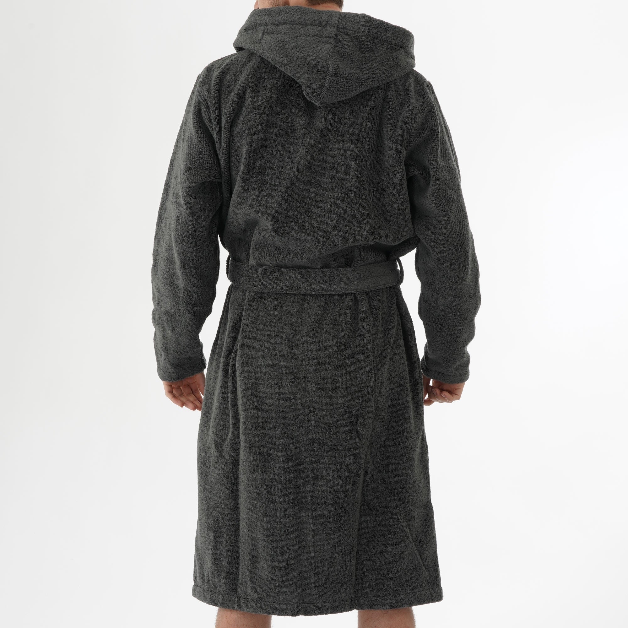 Tommy Hilfiger Cotton Towelling Bathrobe - Magnet