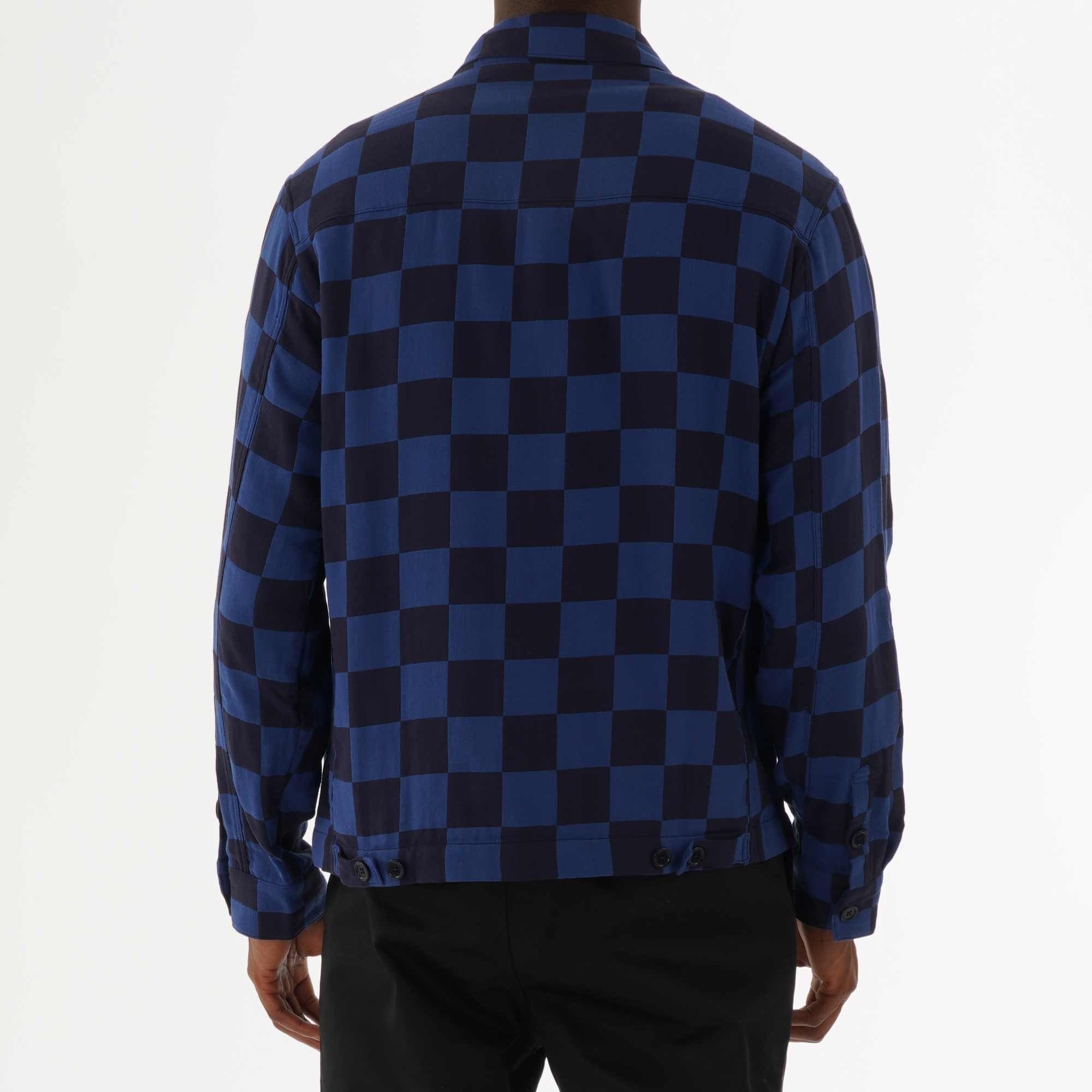 YMC Bowling Over Shirt Jacket  - Navy & Blue