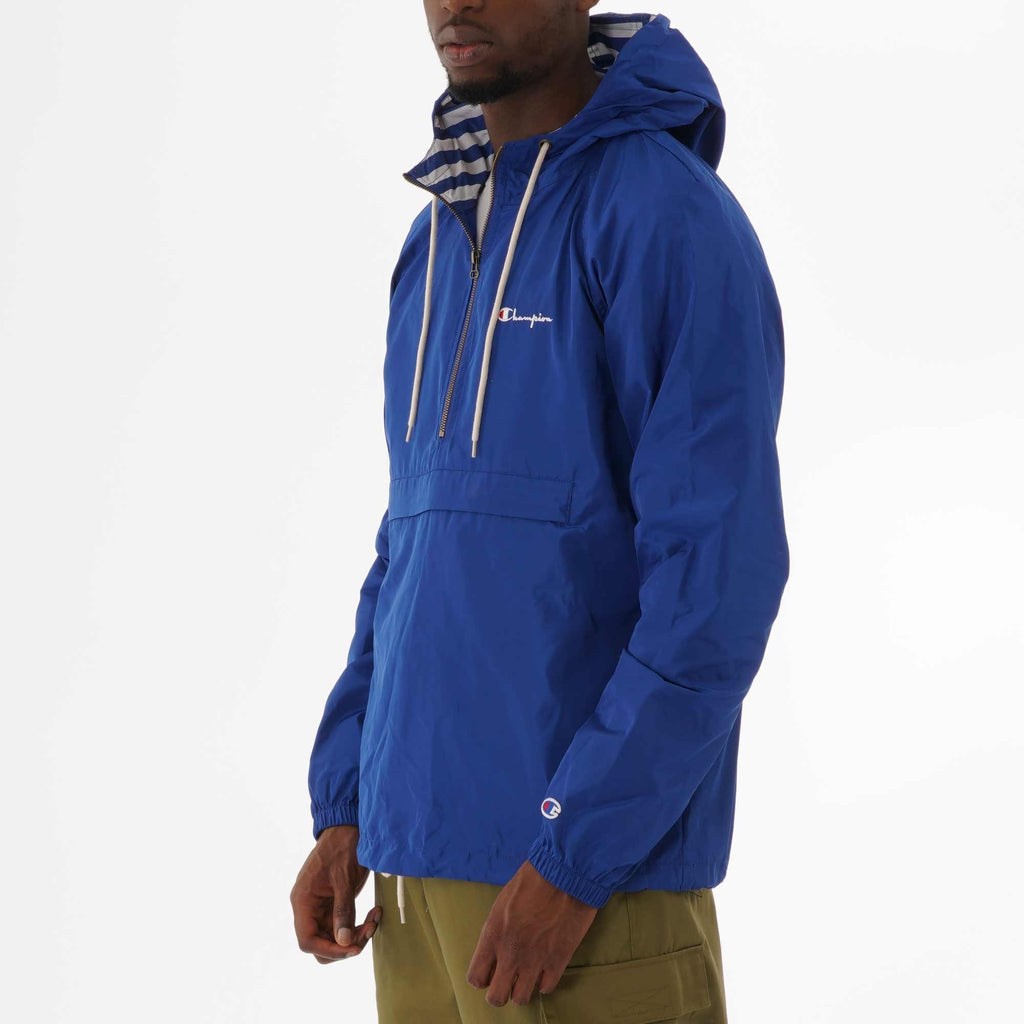 Champion Half Zip Hooded Jacket - Nautical Blue