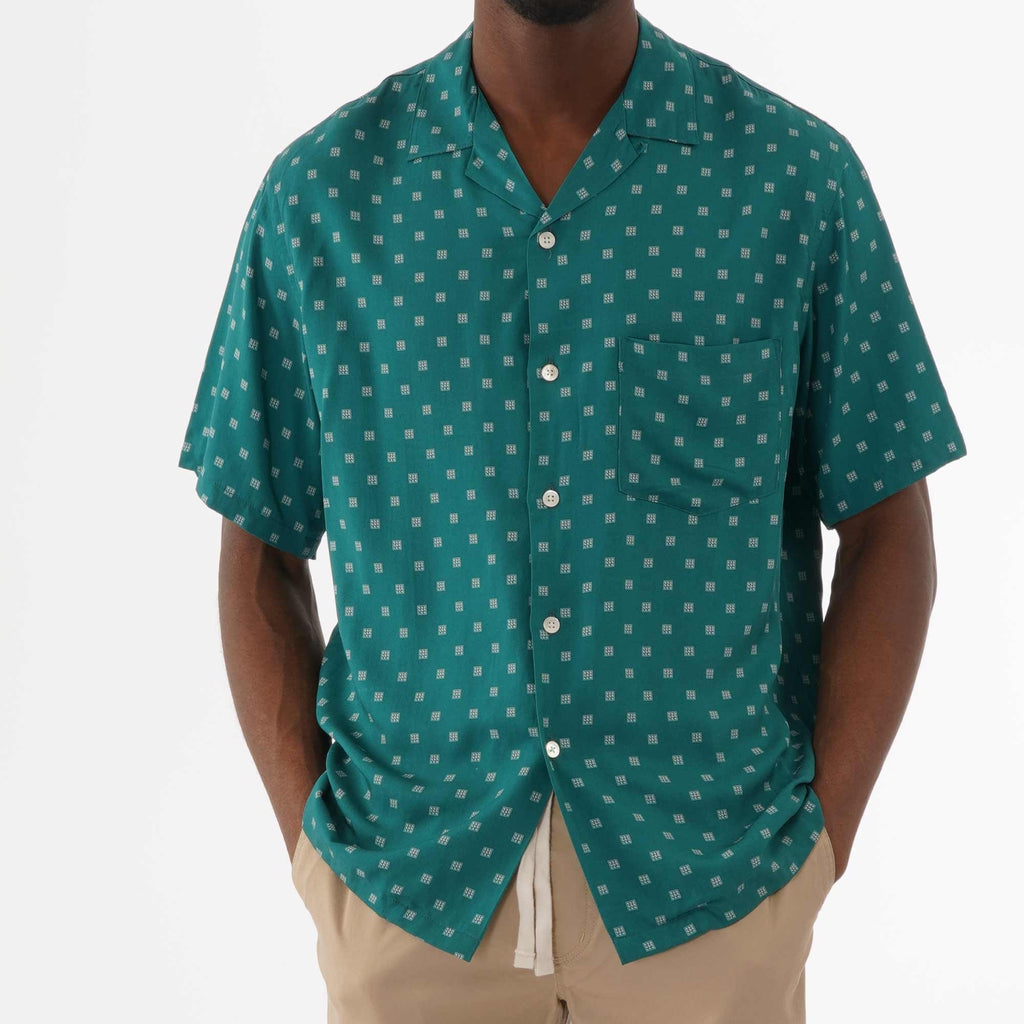 Portuguese Flannel Nash Vacation Shirt - Green