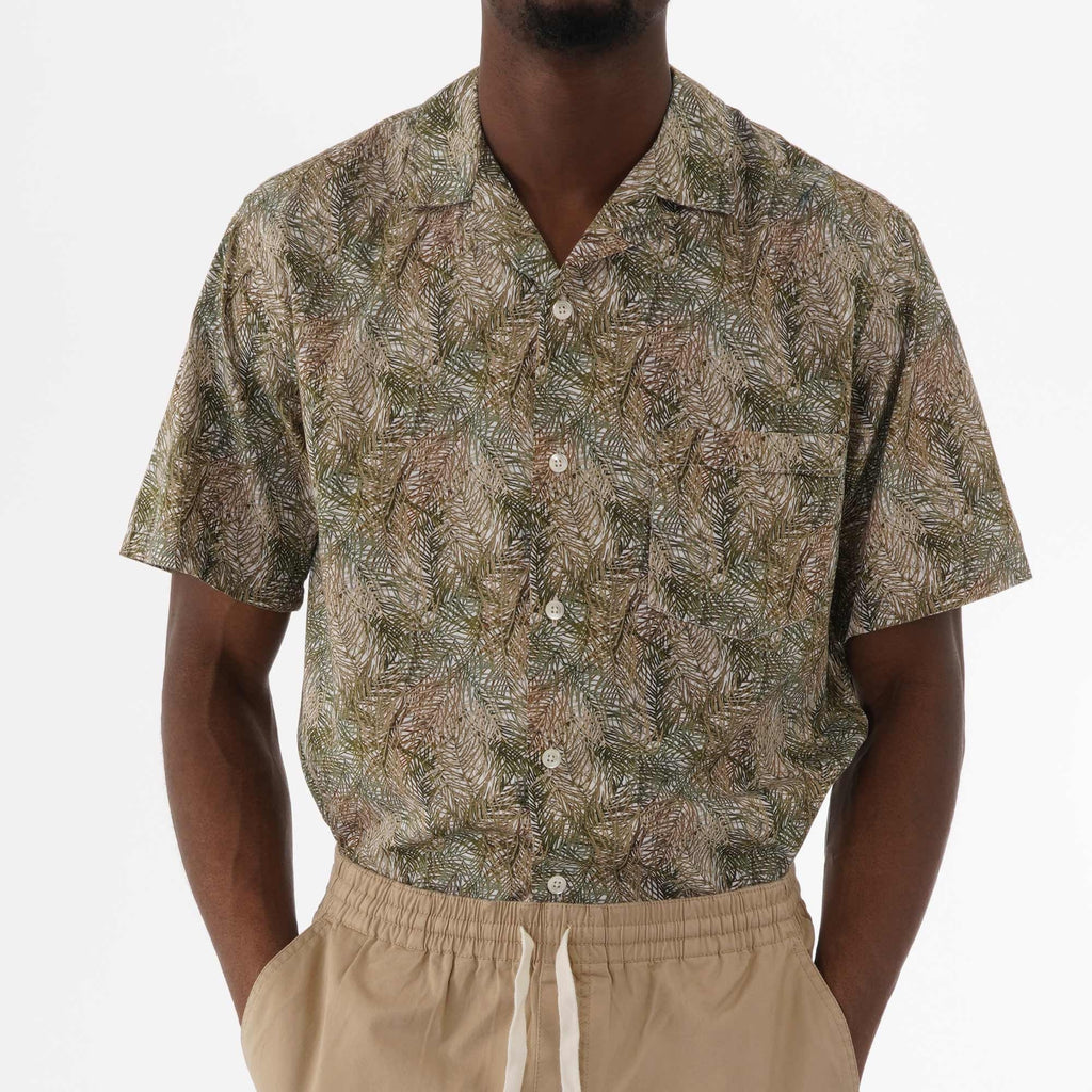 Portuguese Flannel Pine Vacation Shirt - Green