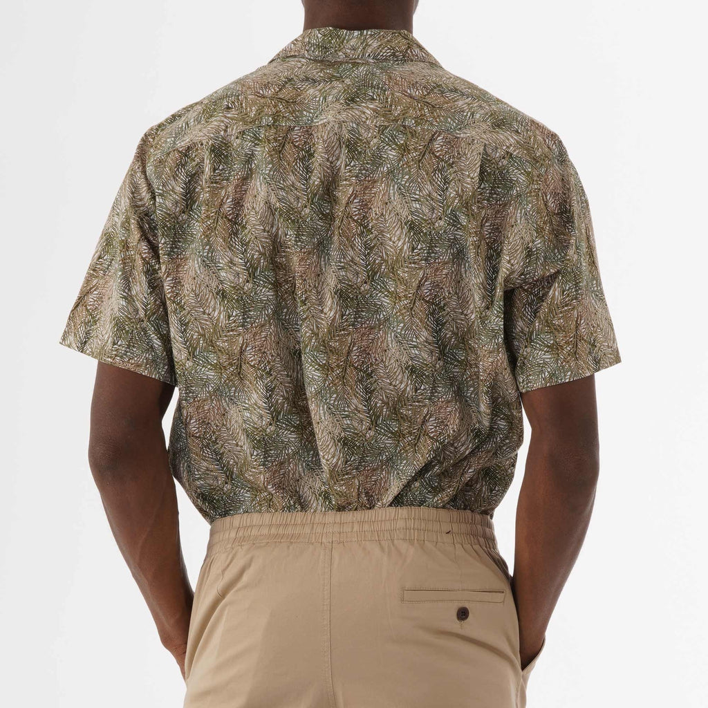 Portuguese Flannel Pine Vacation Shirt - Green