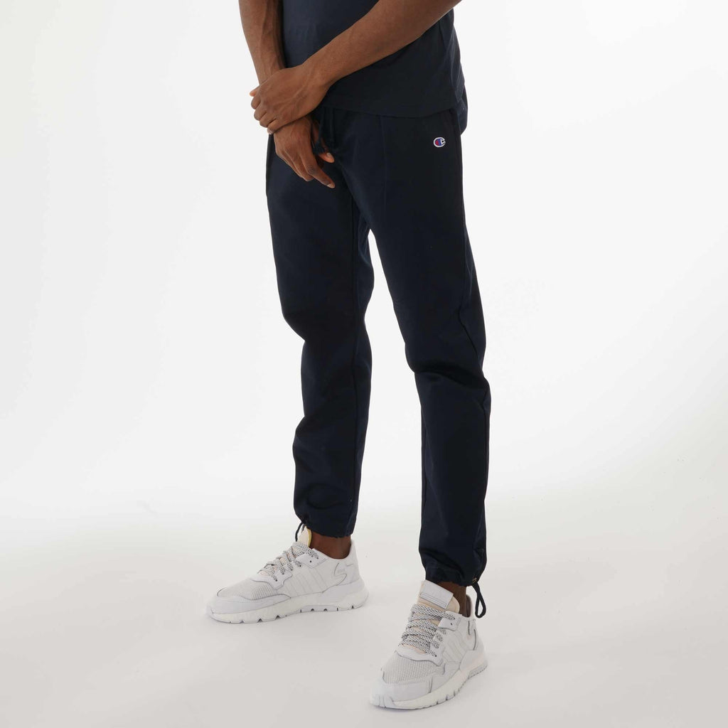 Champion Drawstring Cuffed Woven Joggers - Navy