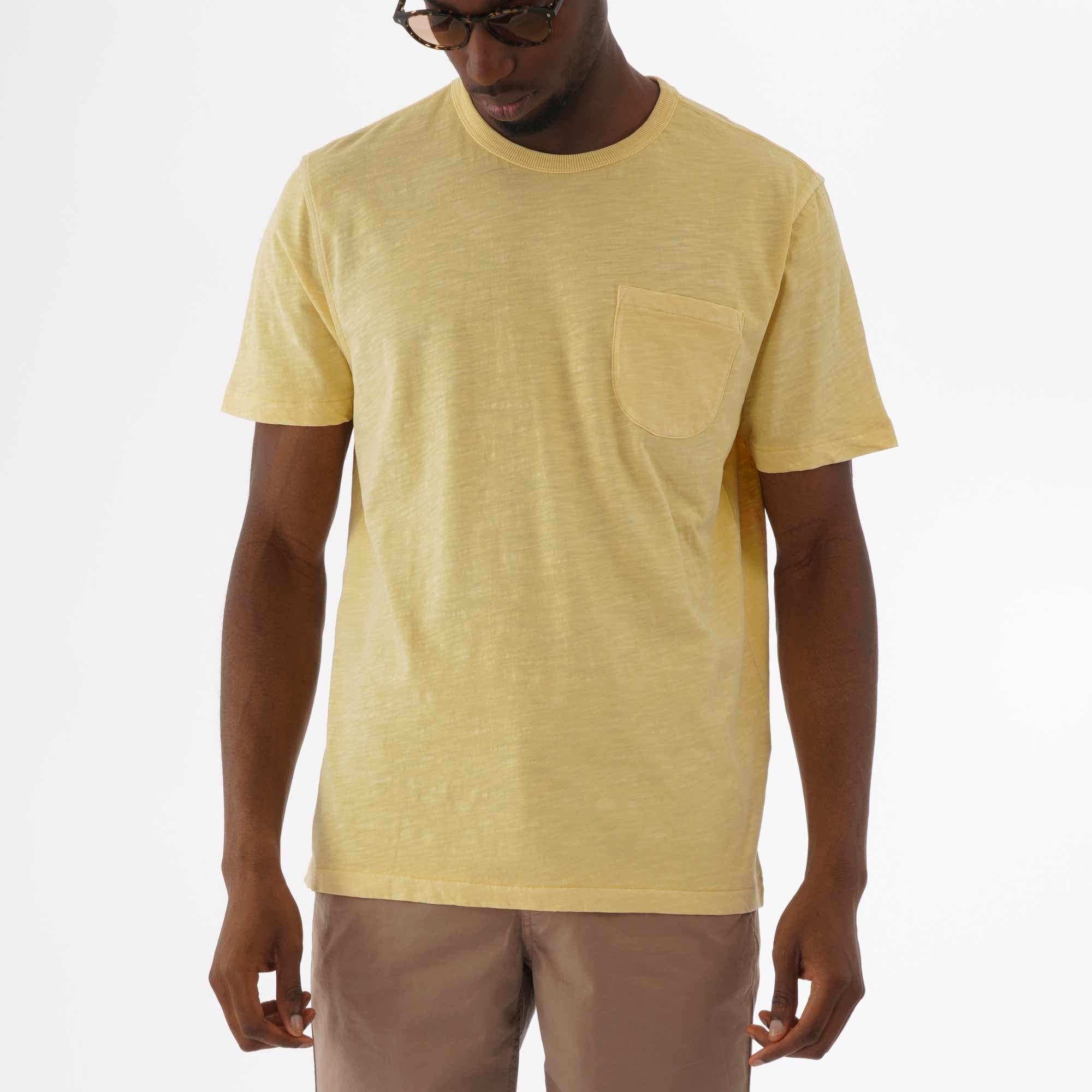 YMC Wild Ones Pocket T-Shirt - Yellow