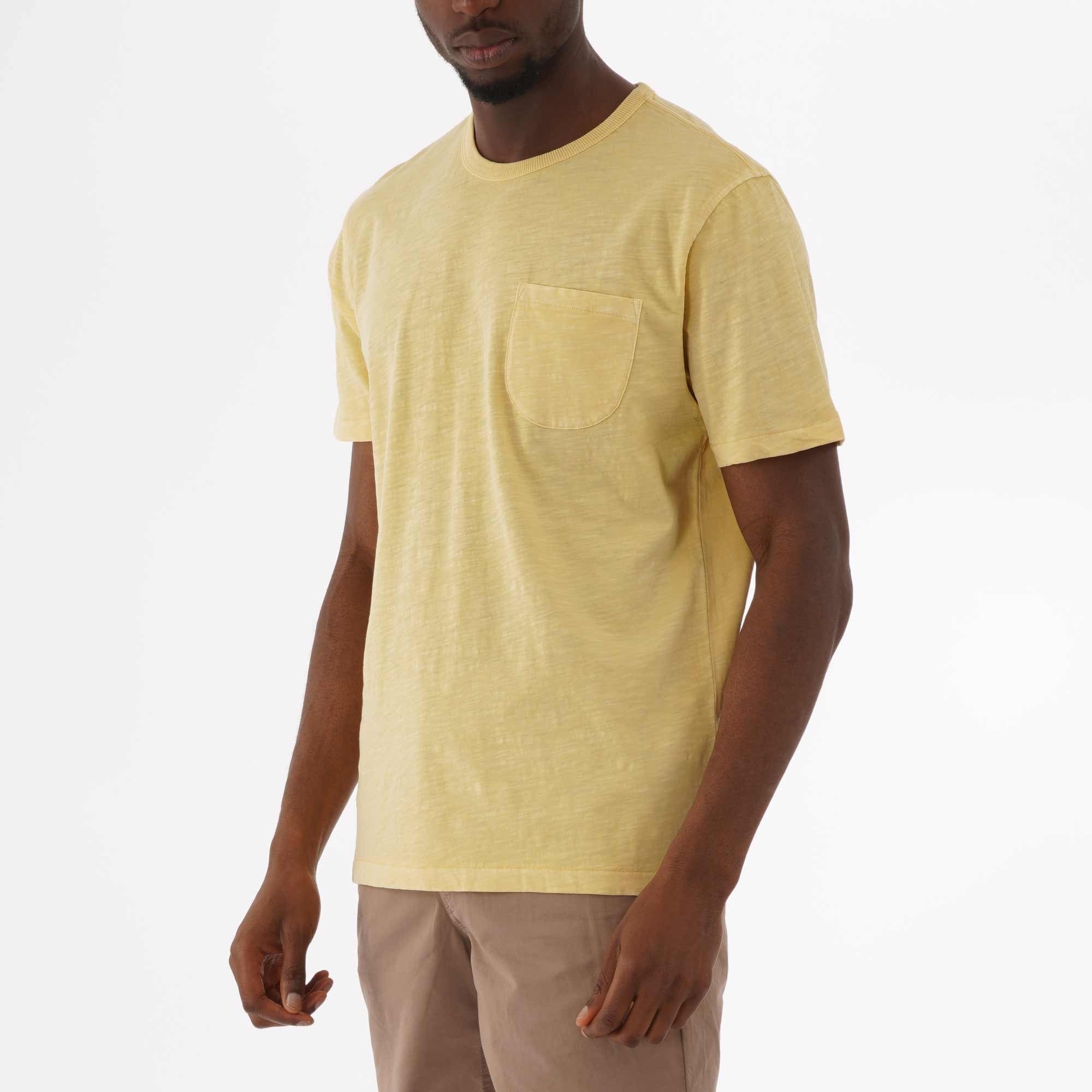 YMC Wild Ones Pocket T-Shirt - Yellow