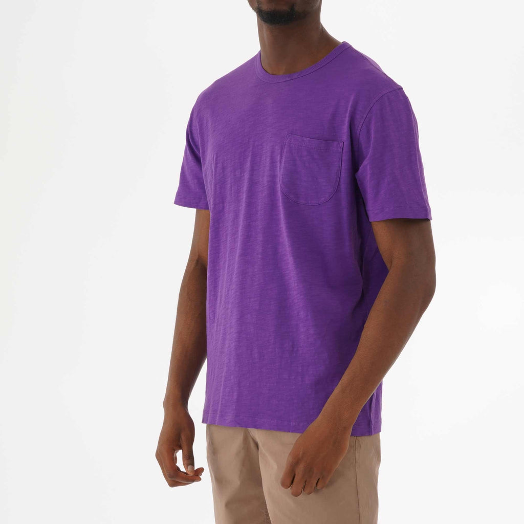 YMC Wild Ones Pocket T-Shirt - Purple