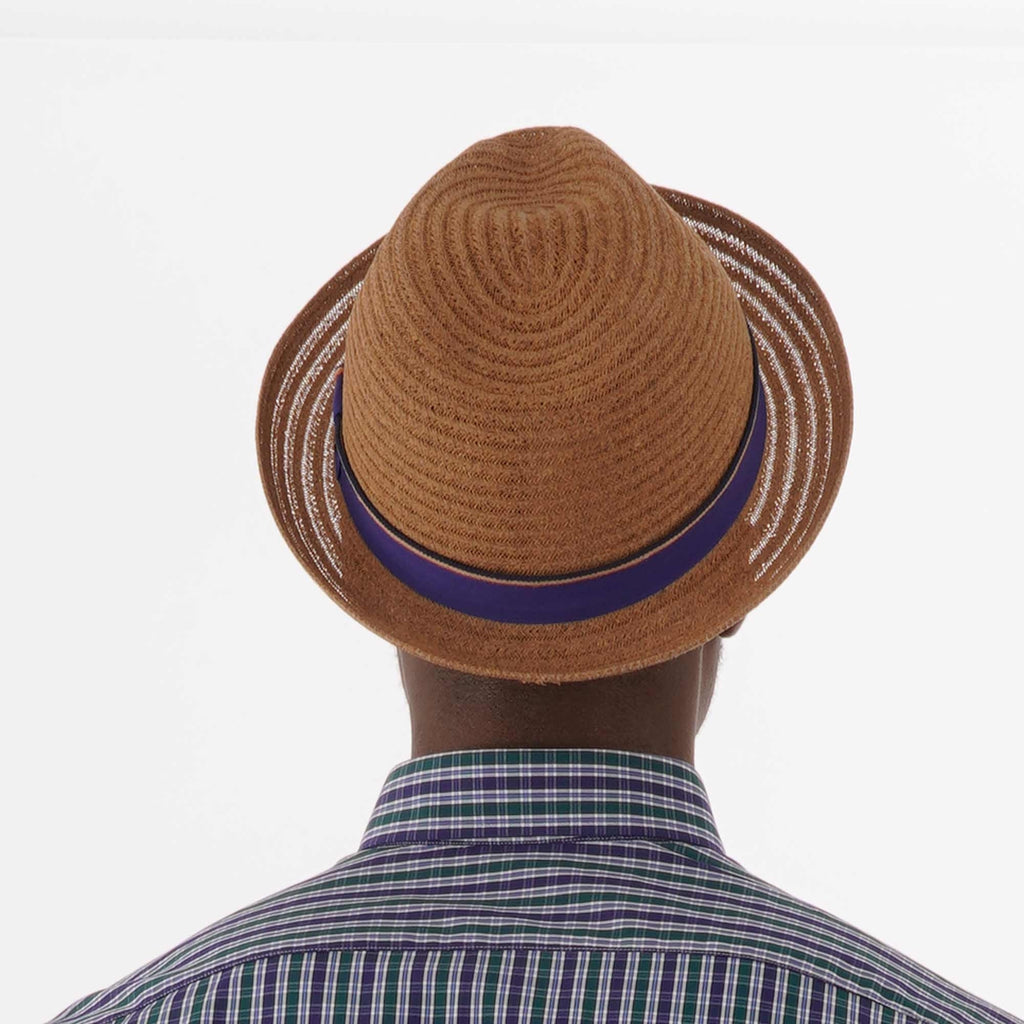 Stetson Hats Collano Player Toyo Straw Hat- Brown